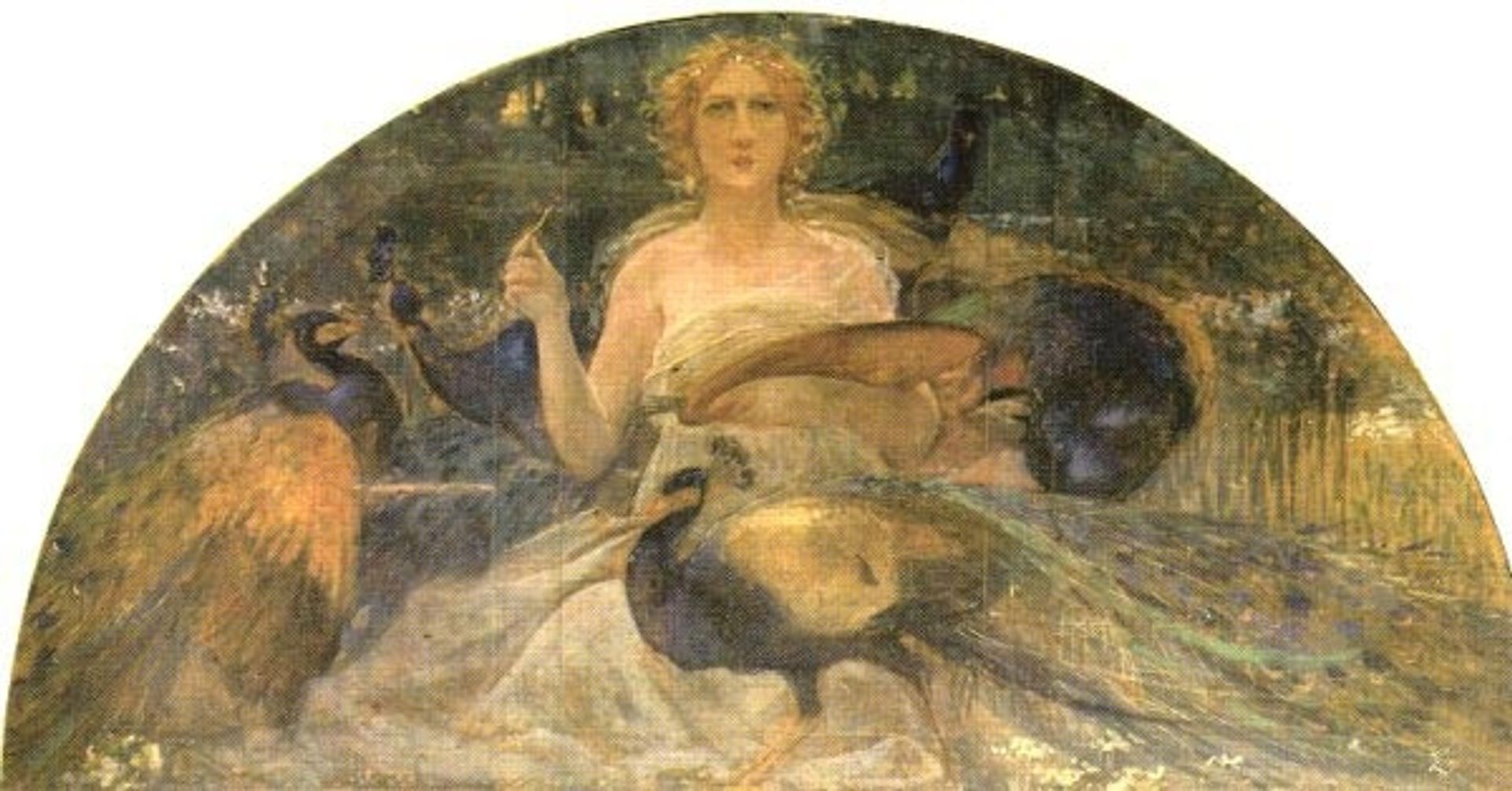 Allégorie de la peinture by Galileo Chini