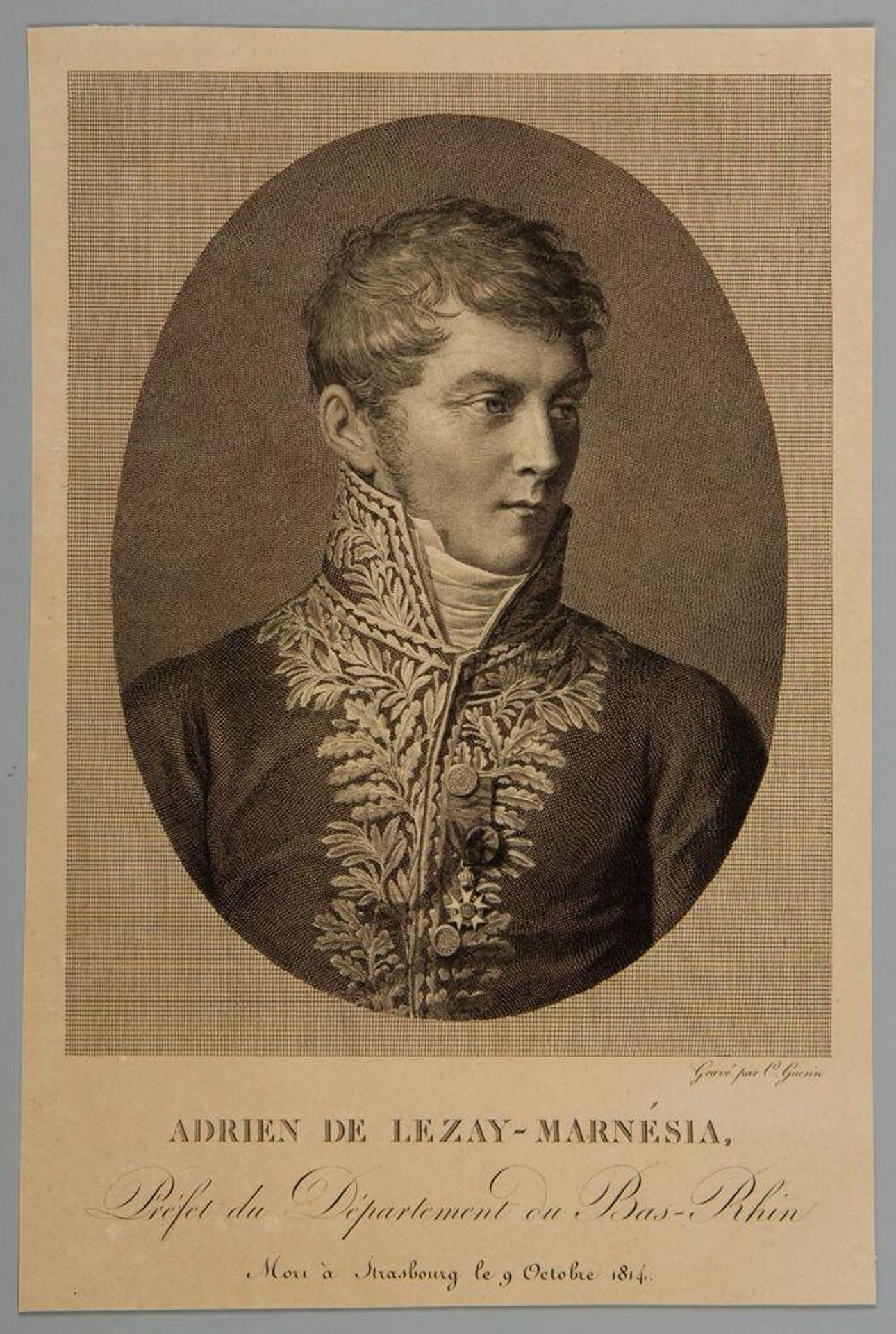 Adrien de Lezay-Marnesia by Christophe Guérin