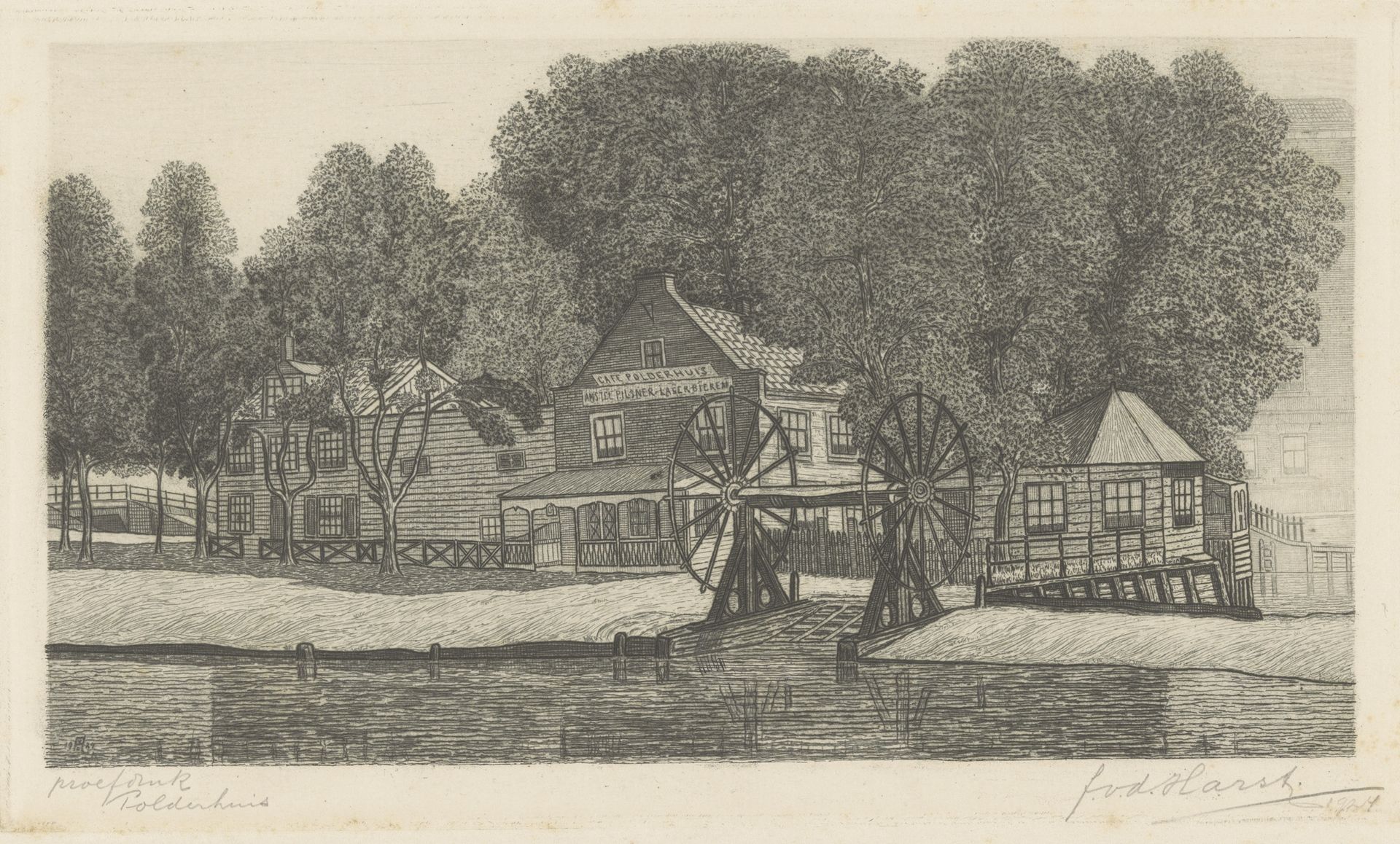 Polderhuis by Frederik van der Harst