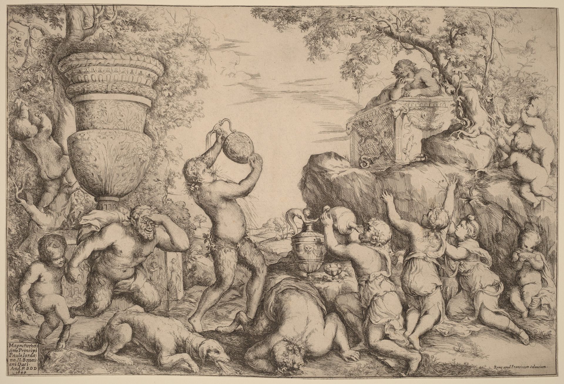 Bacchanal by Giovanni Andrea Podestà