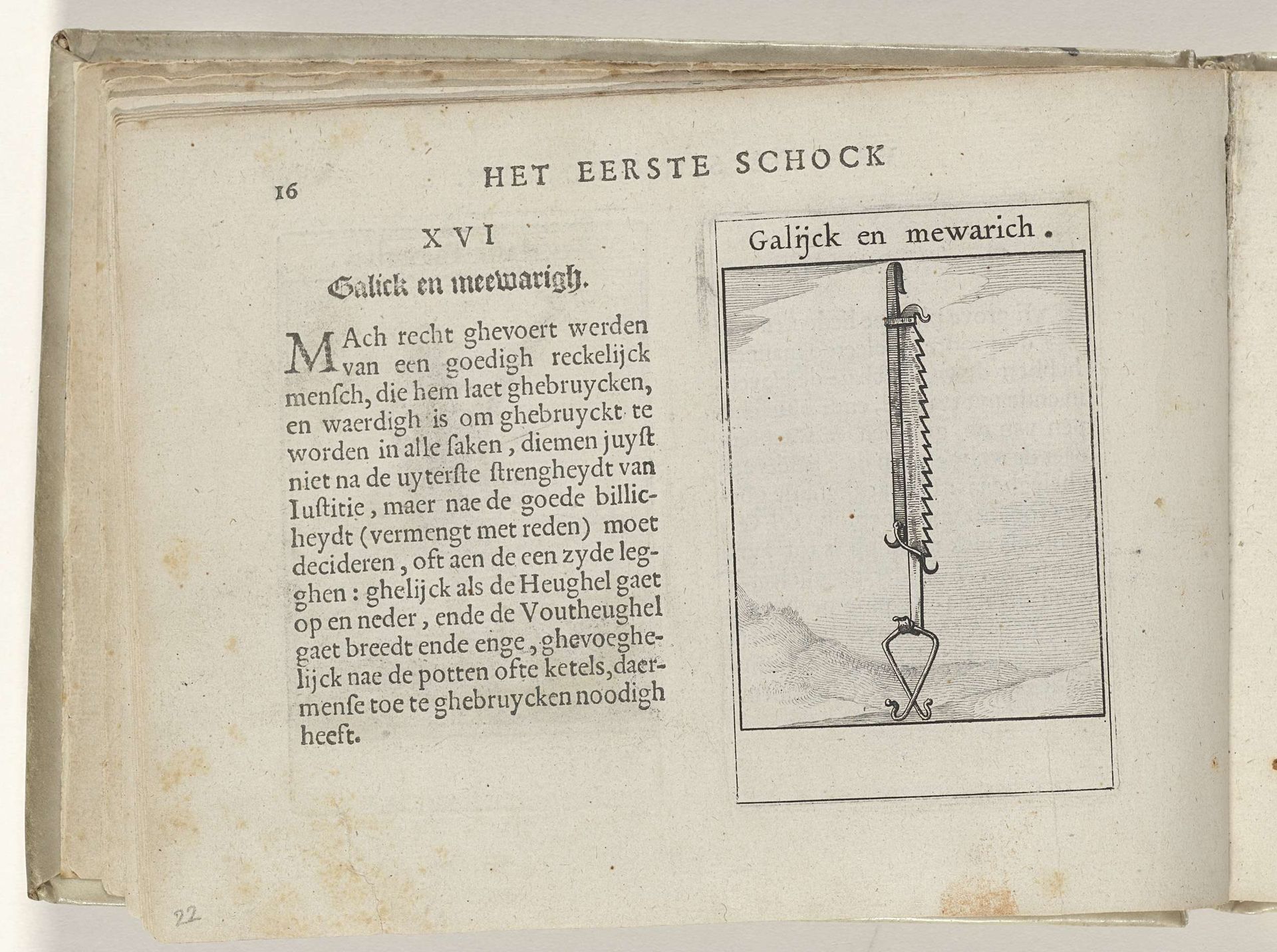 XVI Galijck en mewarich by Roemer Visscher