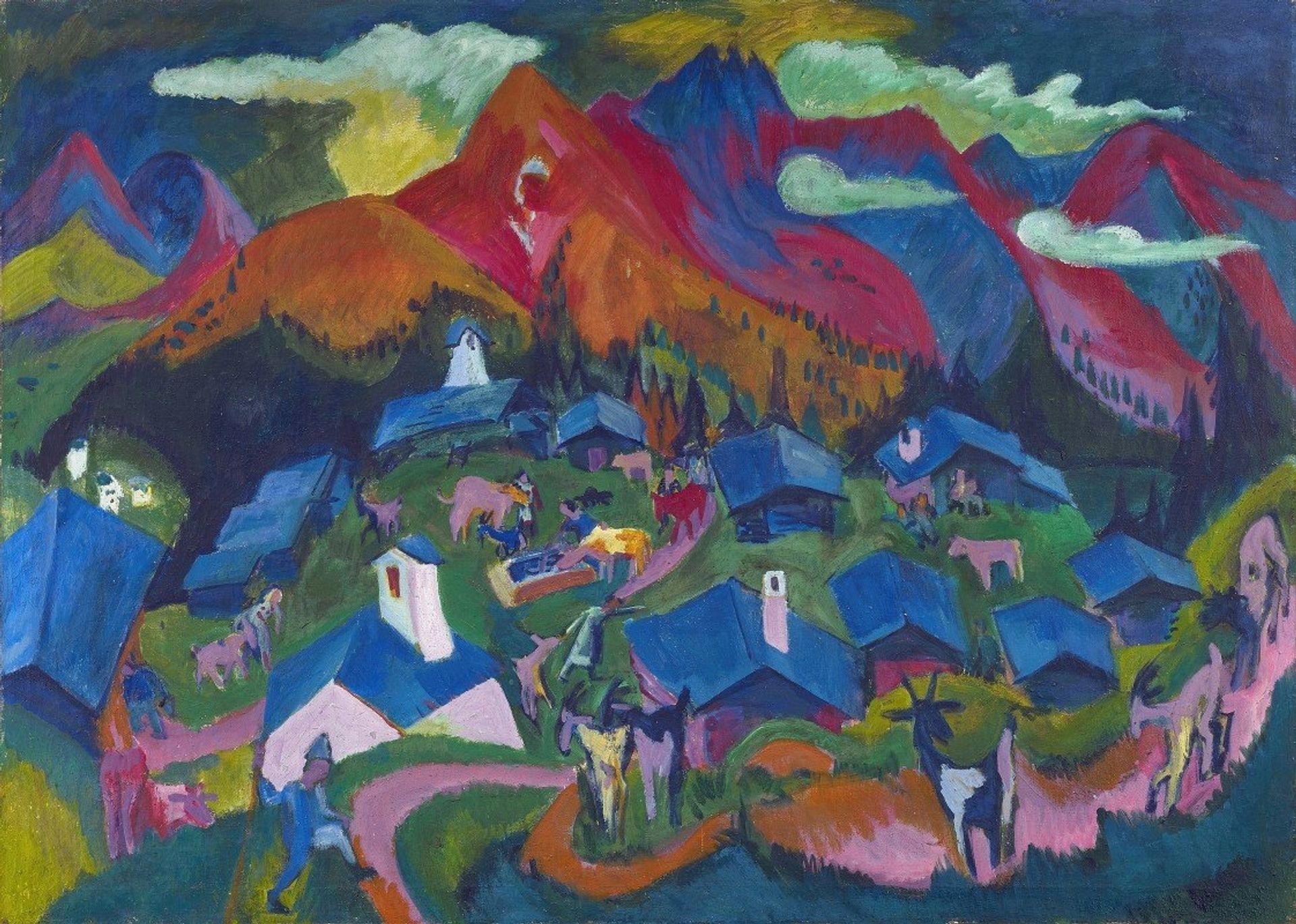 Return of the Animals - Ernst Ludwig Kirchner | Artera | AskArtera