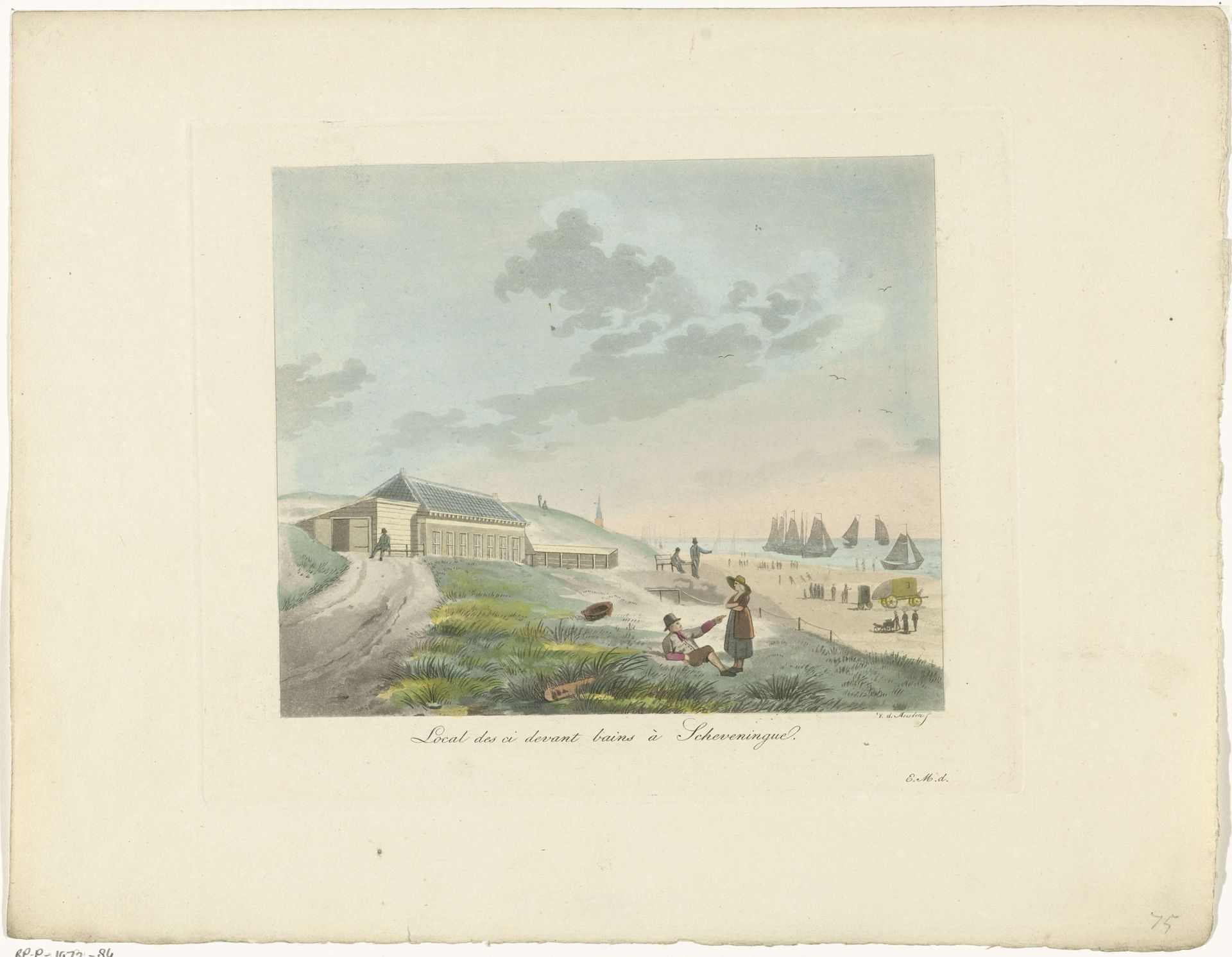 Strand bij Scheveningen by Roelof van der Meulen