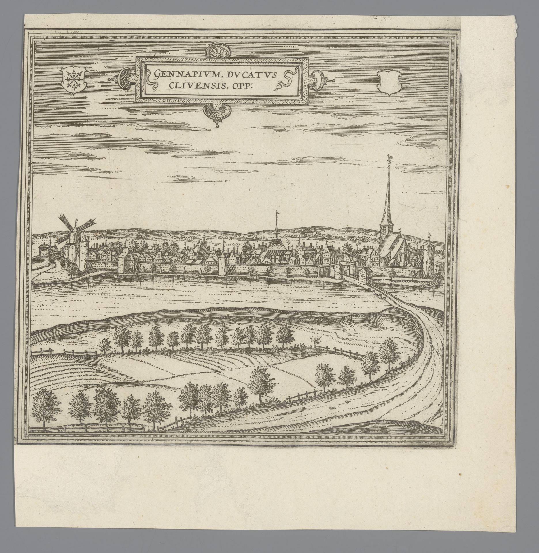 Gezicht op Gennep by Anonymous