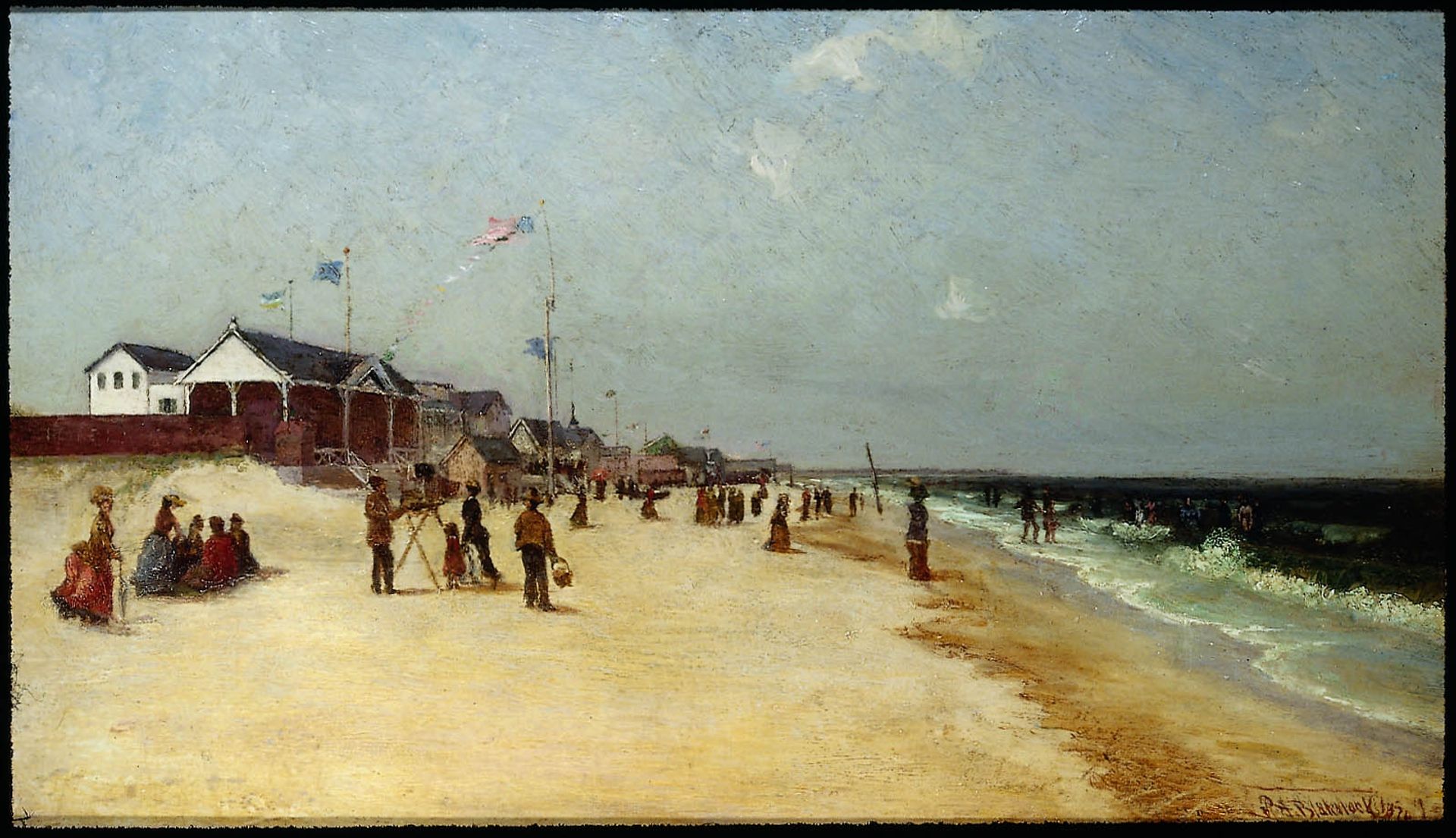 Rockaway Beach, Long Island, New York by Ralph Blakelock