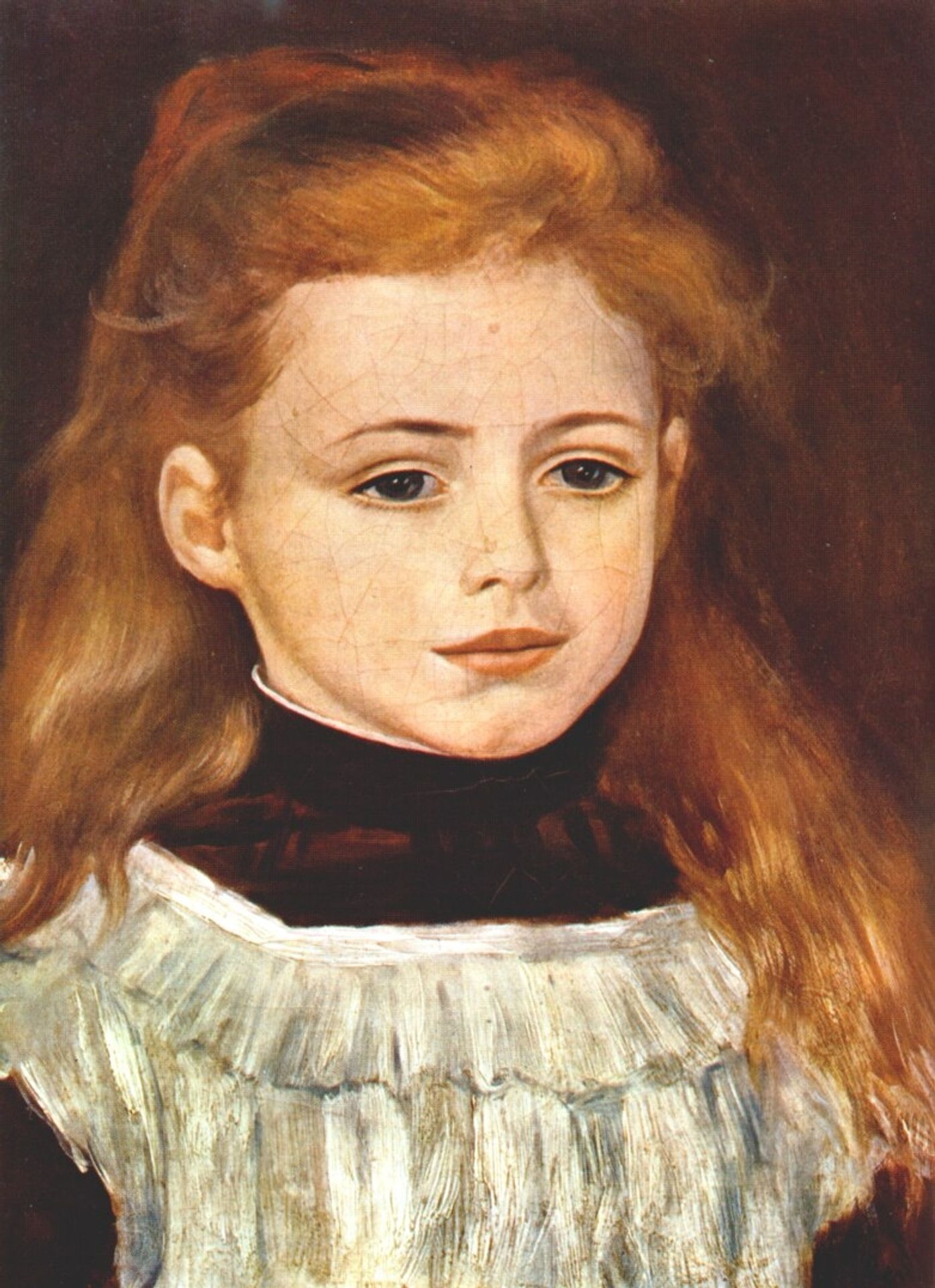 Portrait of Lucie Berard by Pierre-Auguste Renoir