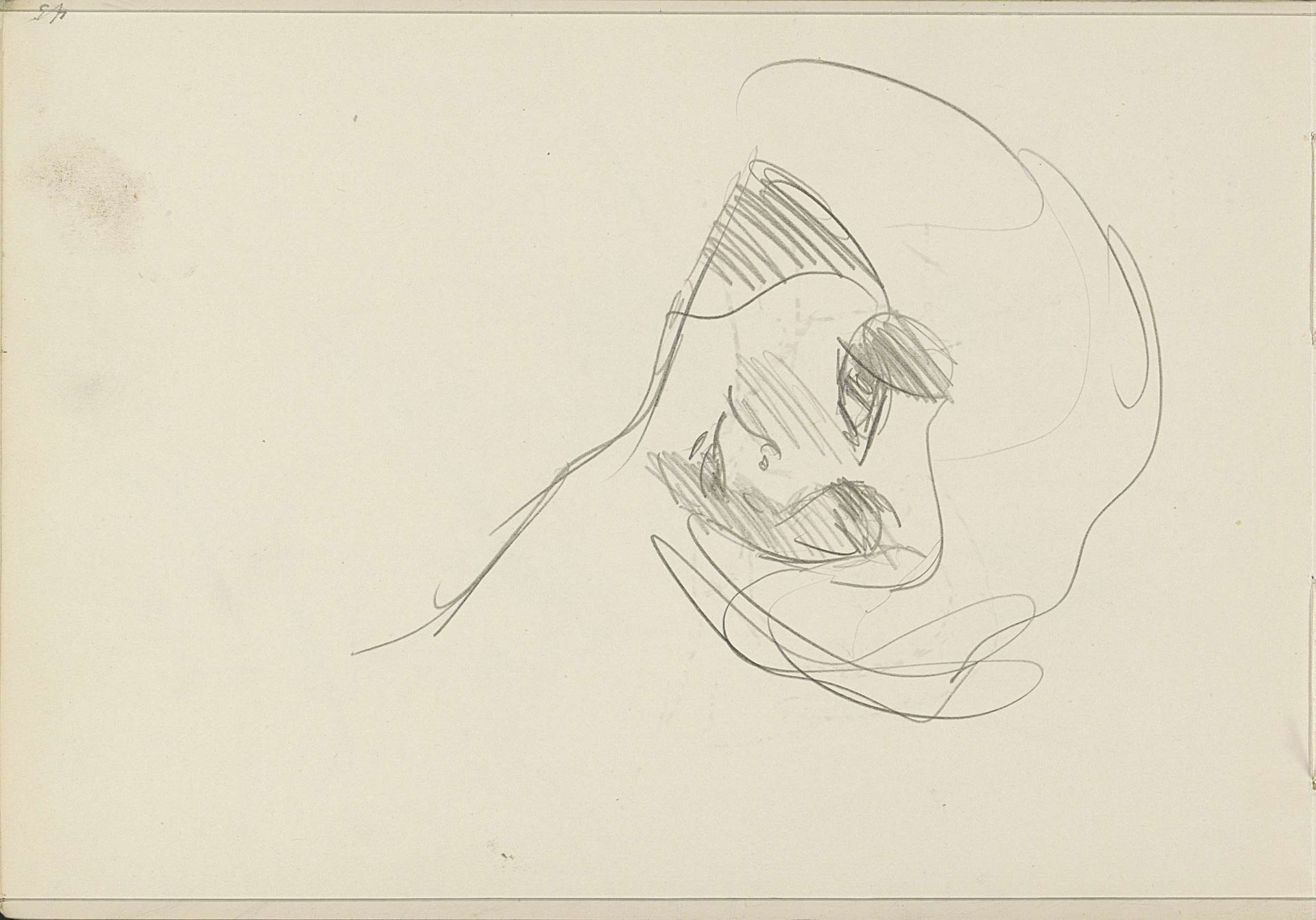 Vrouwenhoofd by Isaac Israels