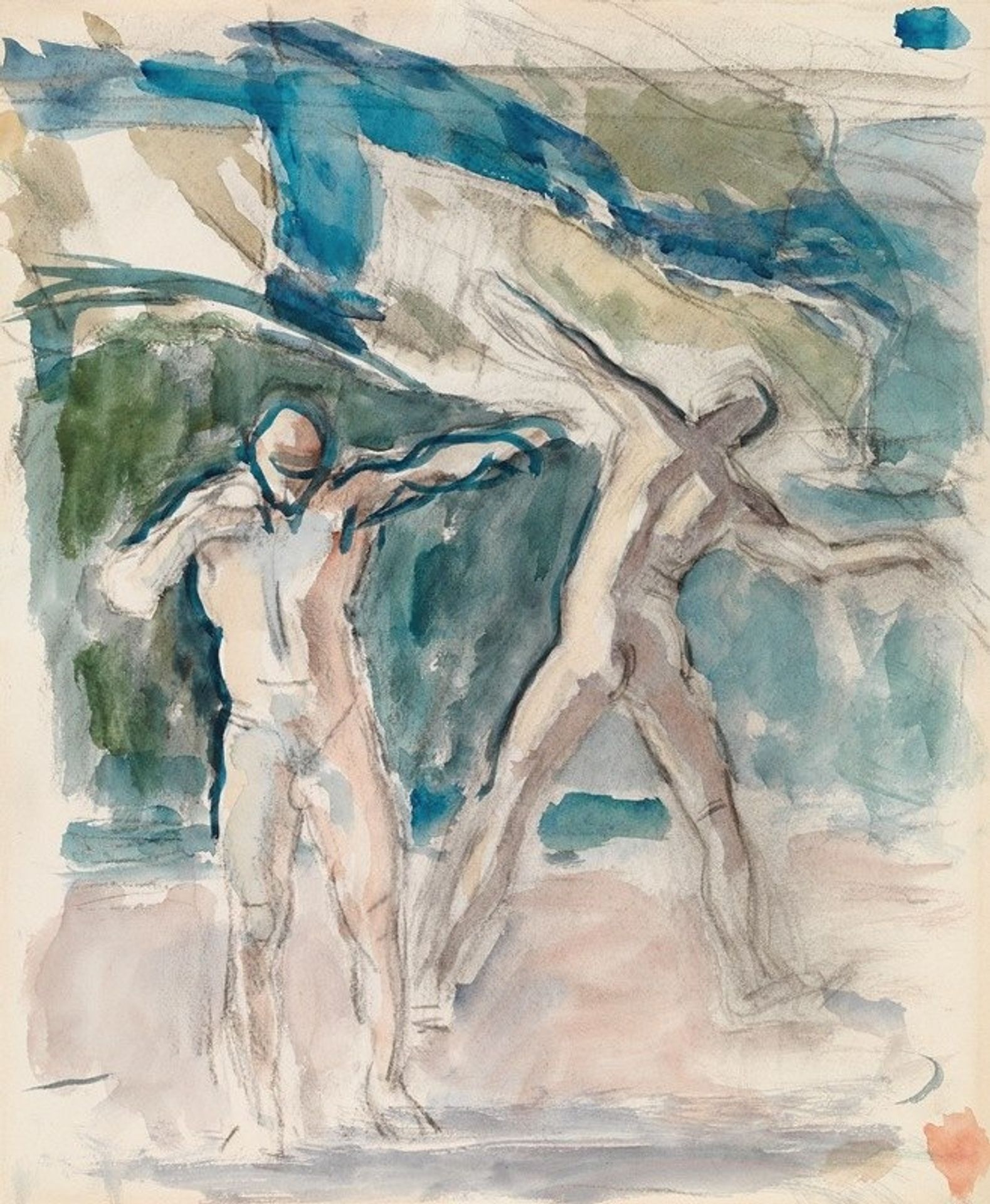 Two Men by Magnus Enckell