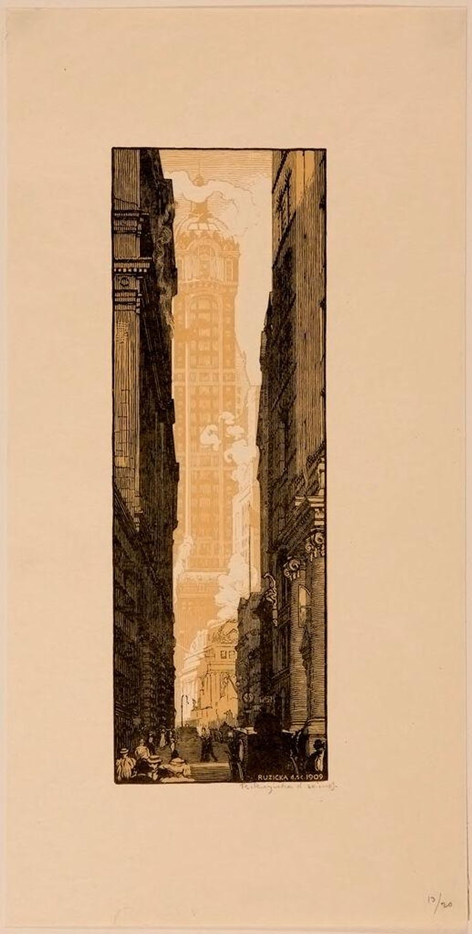 Singer Tower, New York - Rudolph Ruzicka | Artera