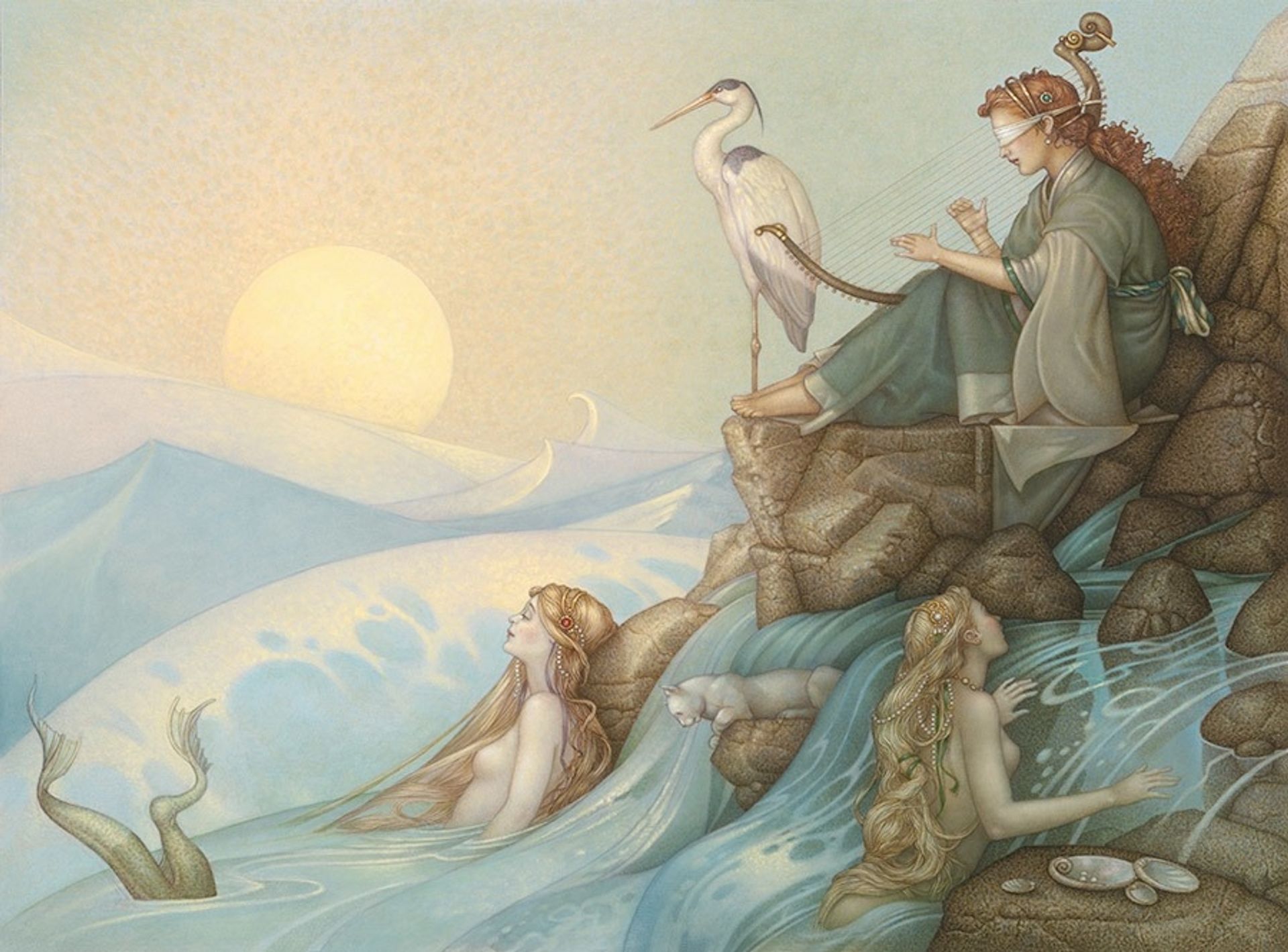 Morning Song by Michael Parkes