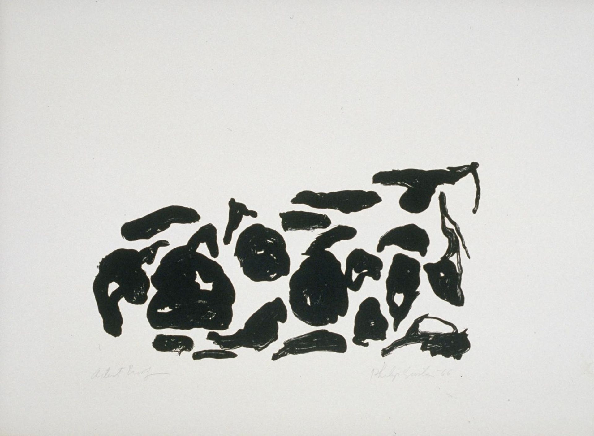 Untitled by Philip Guston