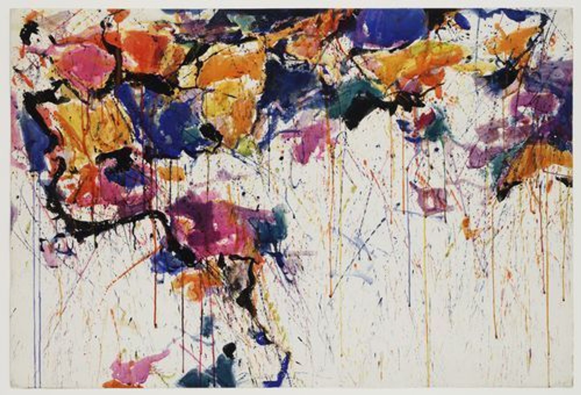 Untitled by Sam Francis