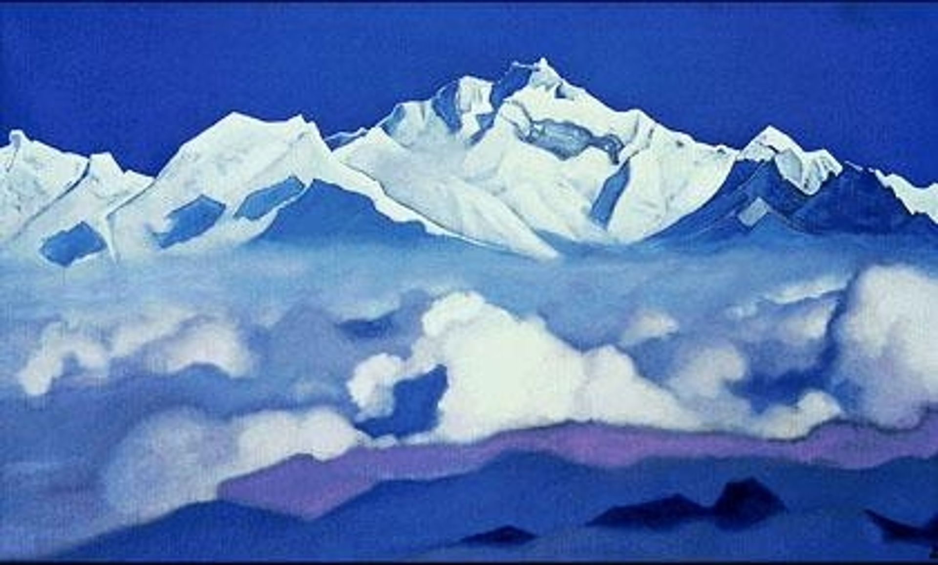 Kangchenjunga by Nicholas Roerich