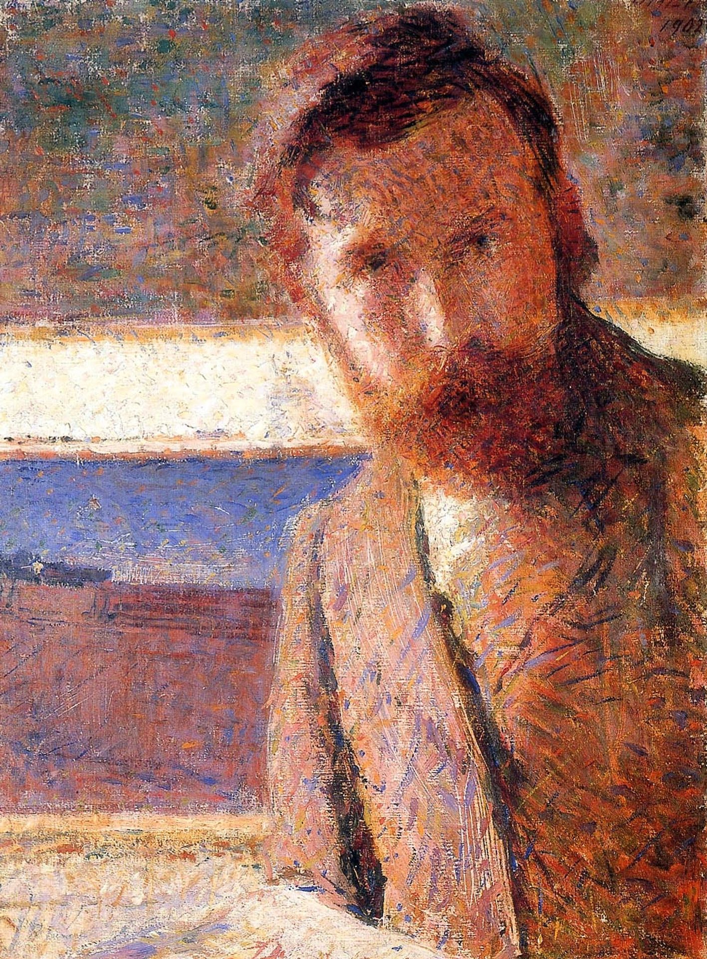 Self portrait by Giacomo Balla