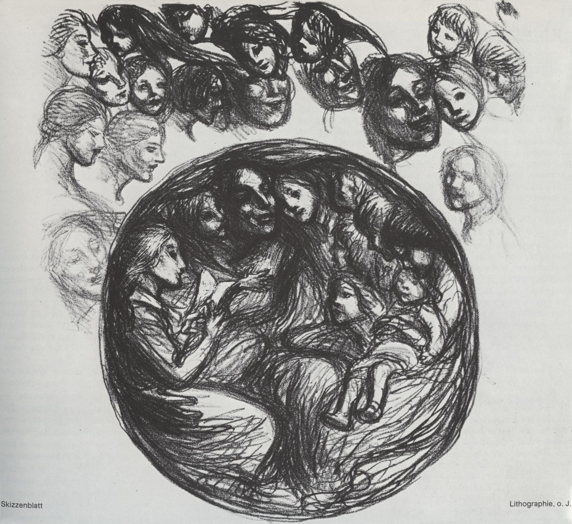 L'Orphelinat des Arts by Théophile Alexandre Steinlen