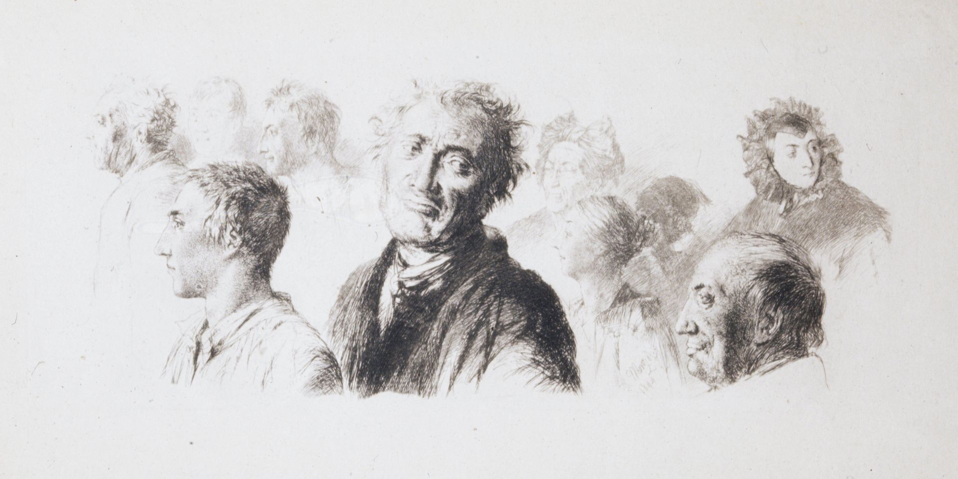 Studies in the Insane Asylum by Adolph Menzel