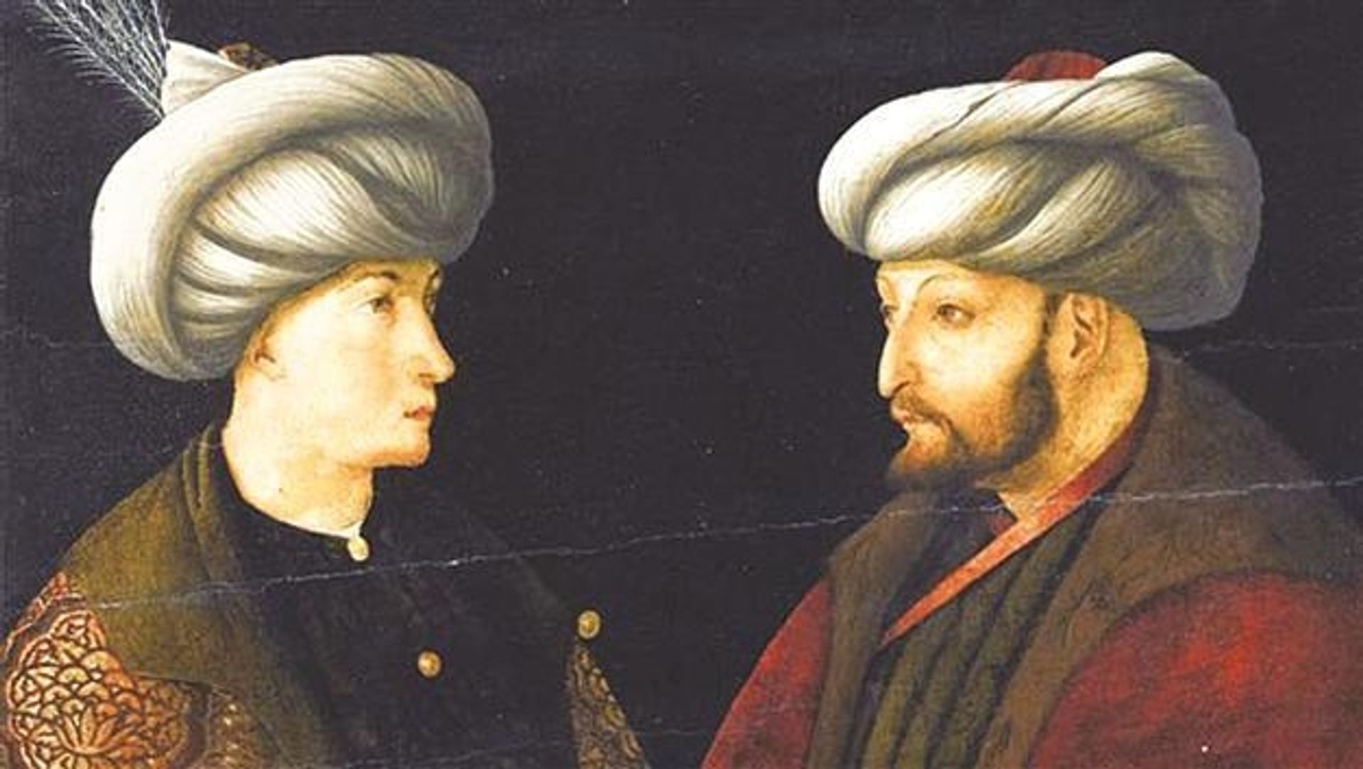 Portrait of Sultan Mehmed II (Fatih Sultan Mehmet) by Gentile Bellini