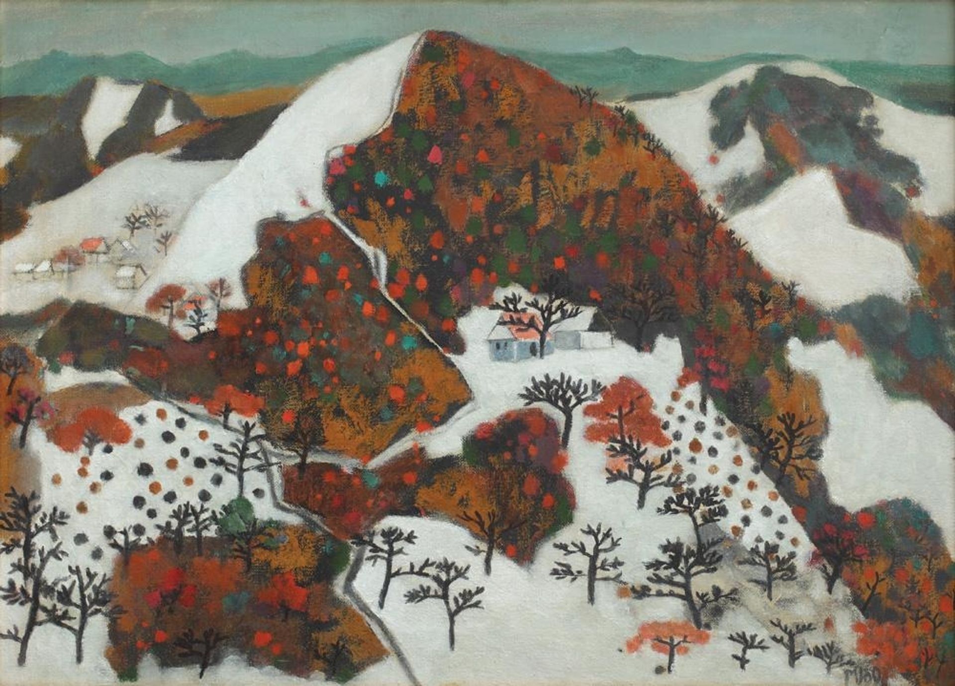 Early Winter at Cenade by Viorel Marginean