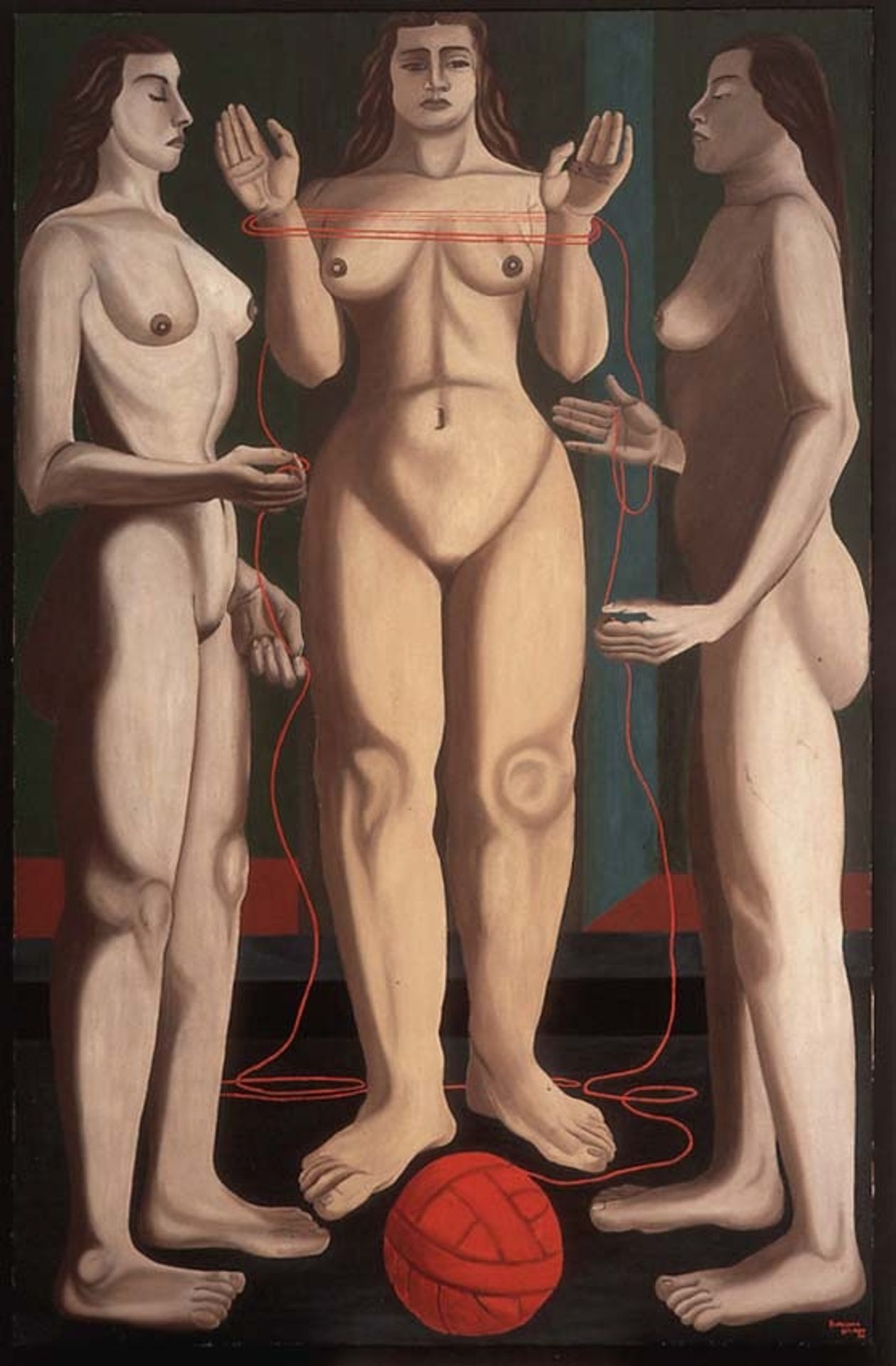 Las Tres Parcas by Manuel Rodríguez Lozano