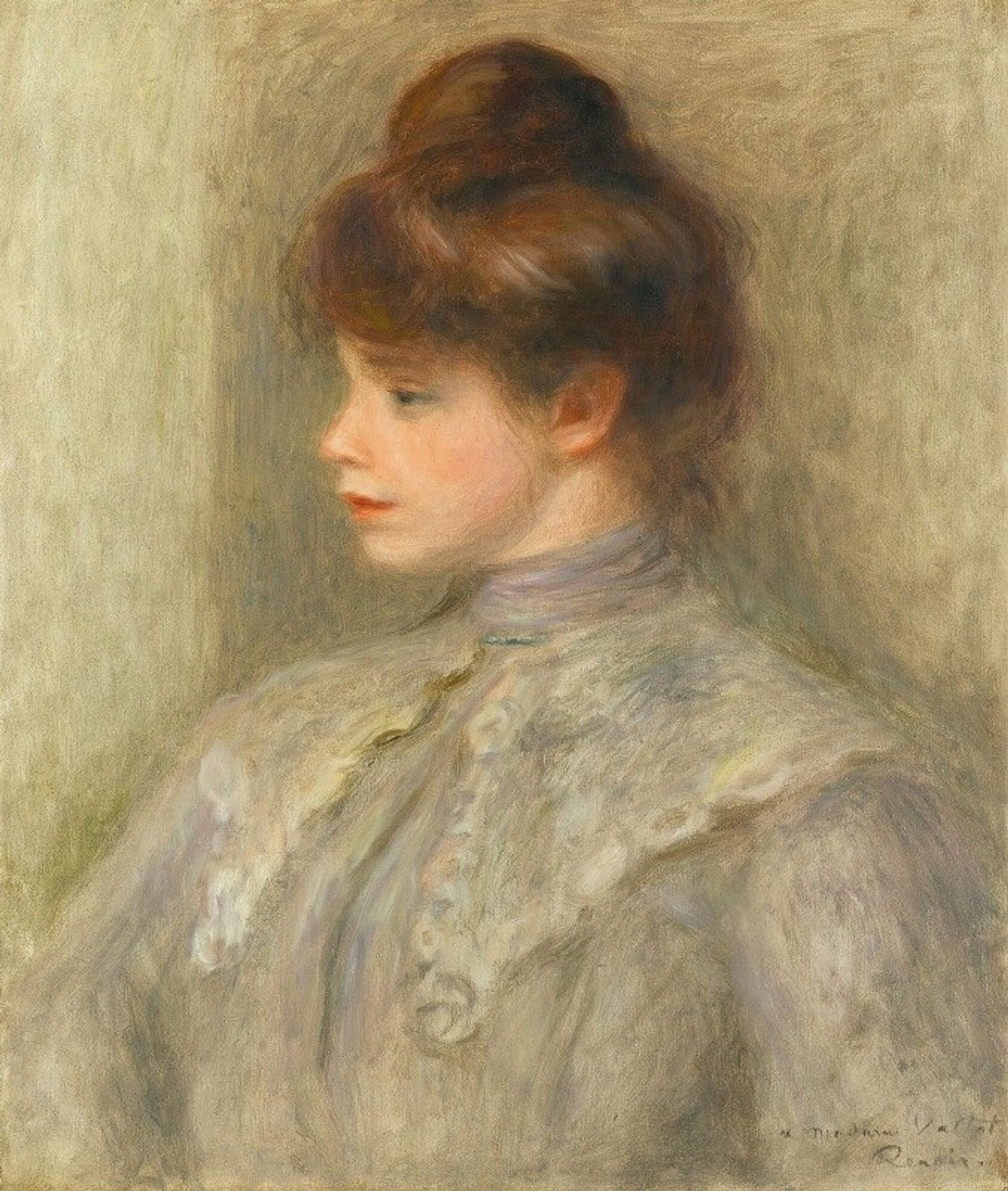 Madame Valtat by Pierre-Auguste Renoir