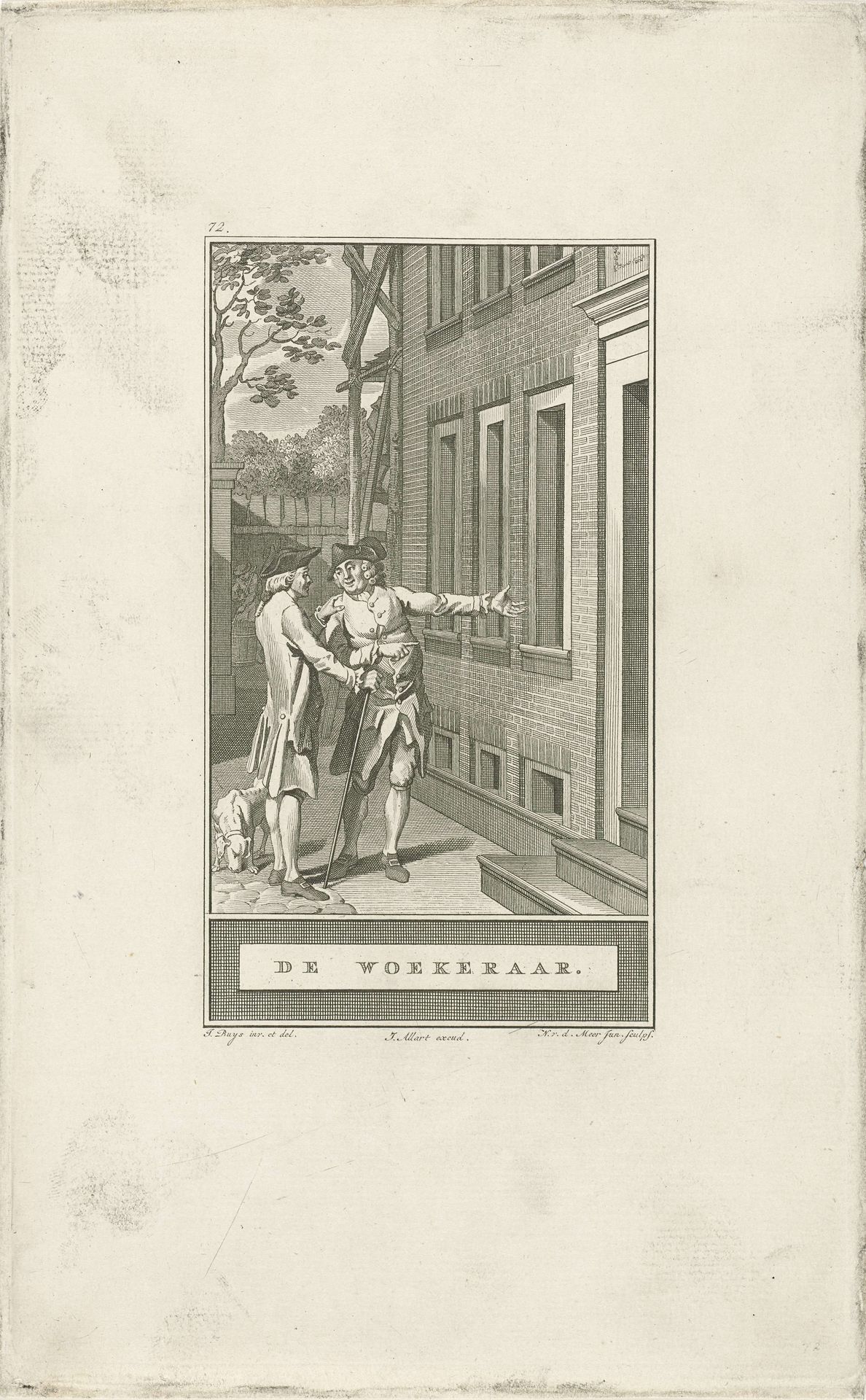 Woekeraar by Noach van der (II) Meer