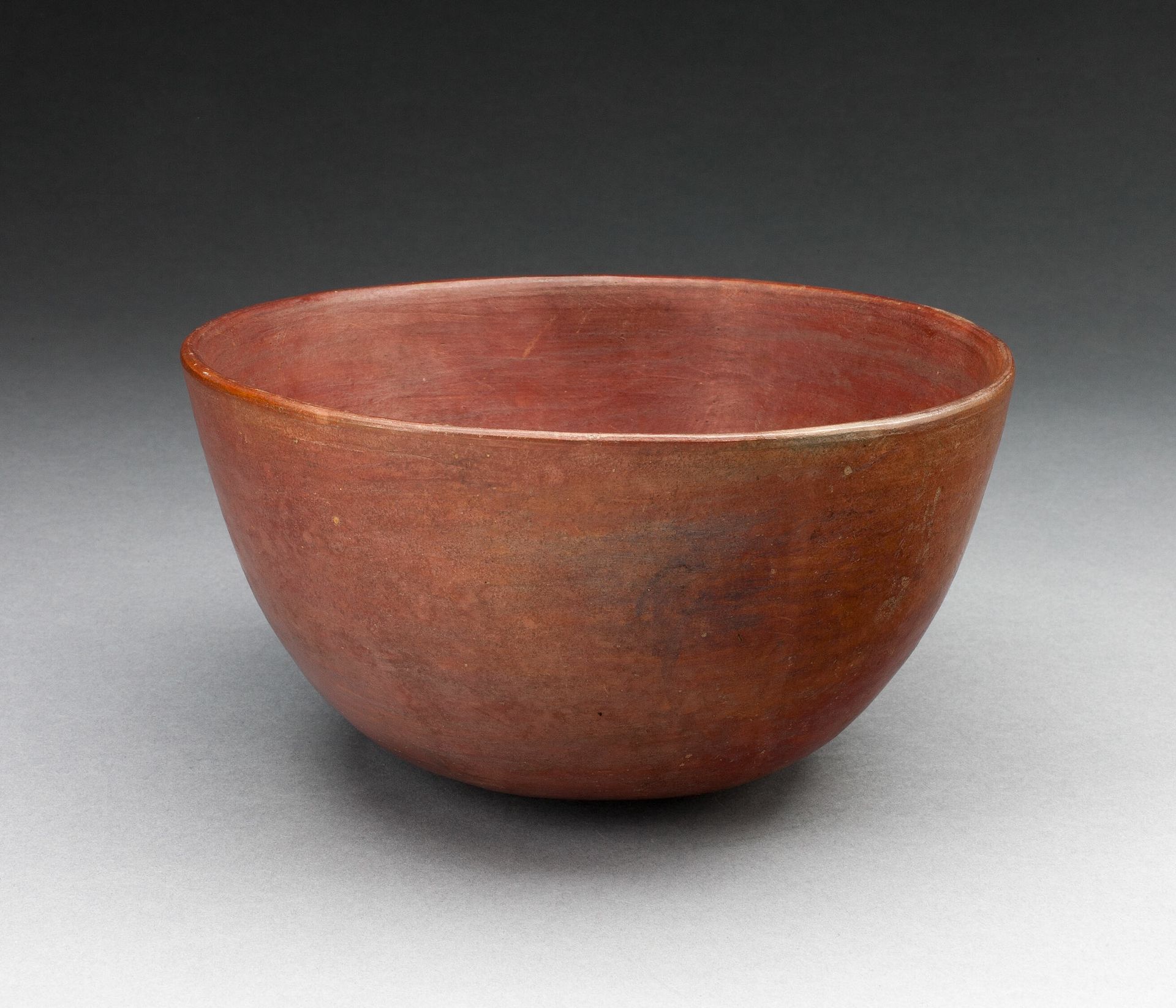 Bowl with Painted Rim by Tiwanaku