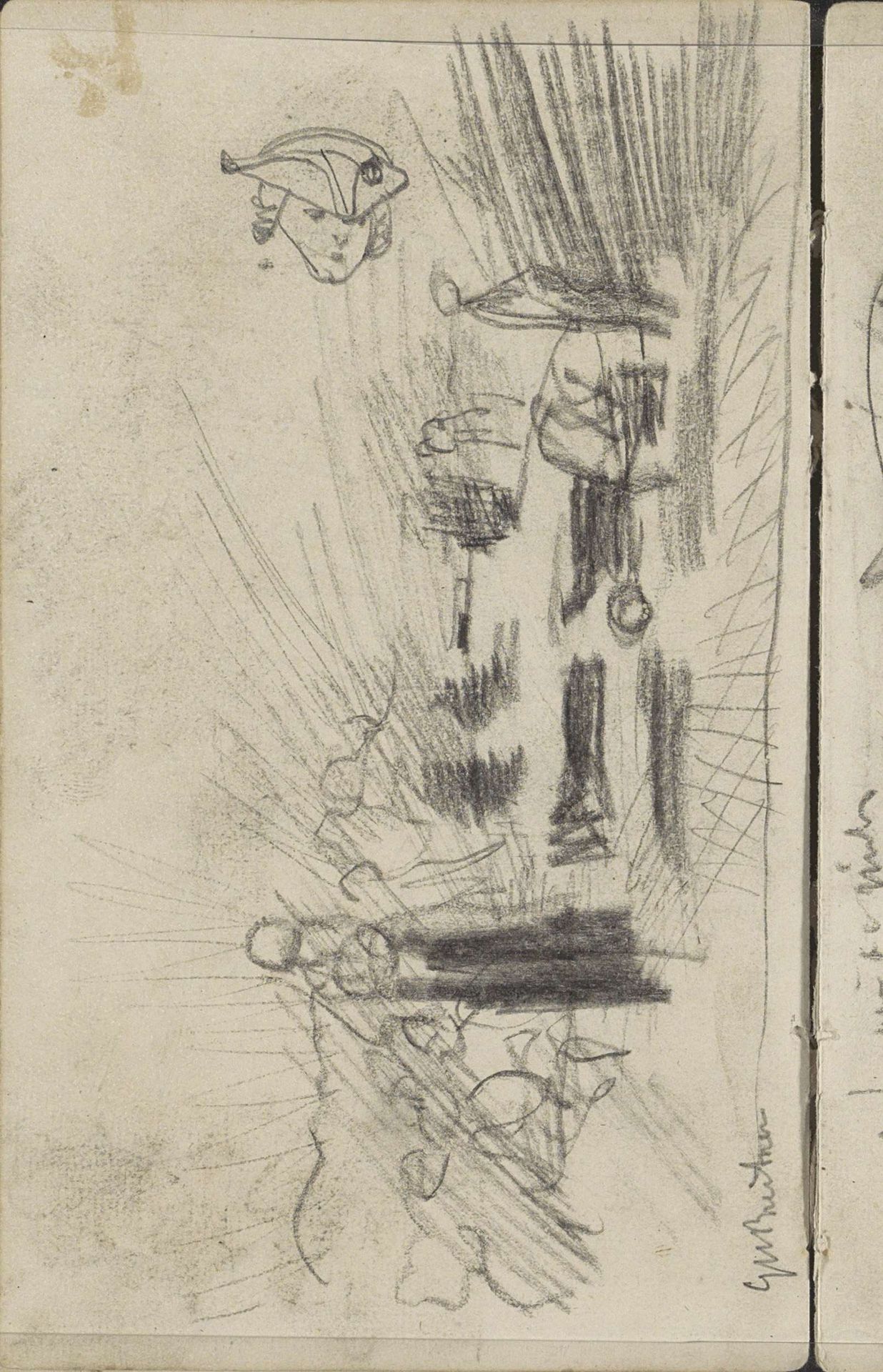 Figuurstudies by George Hendrik Breitner