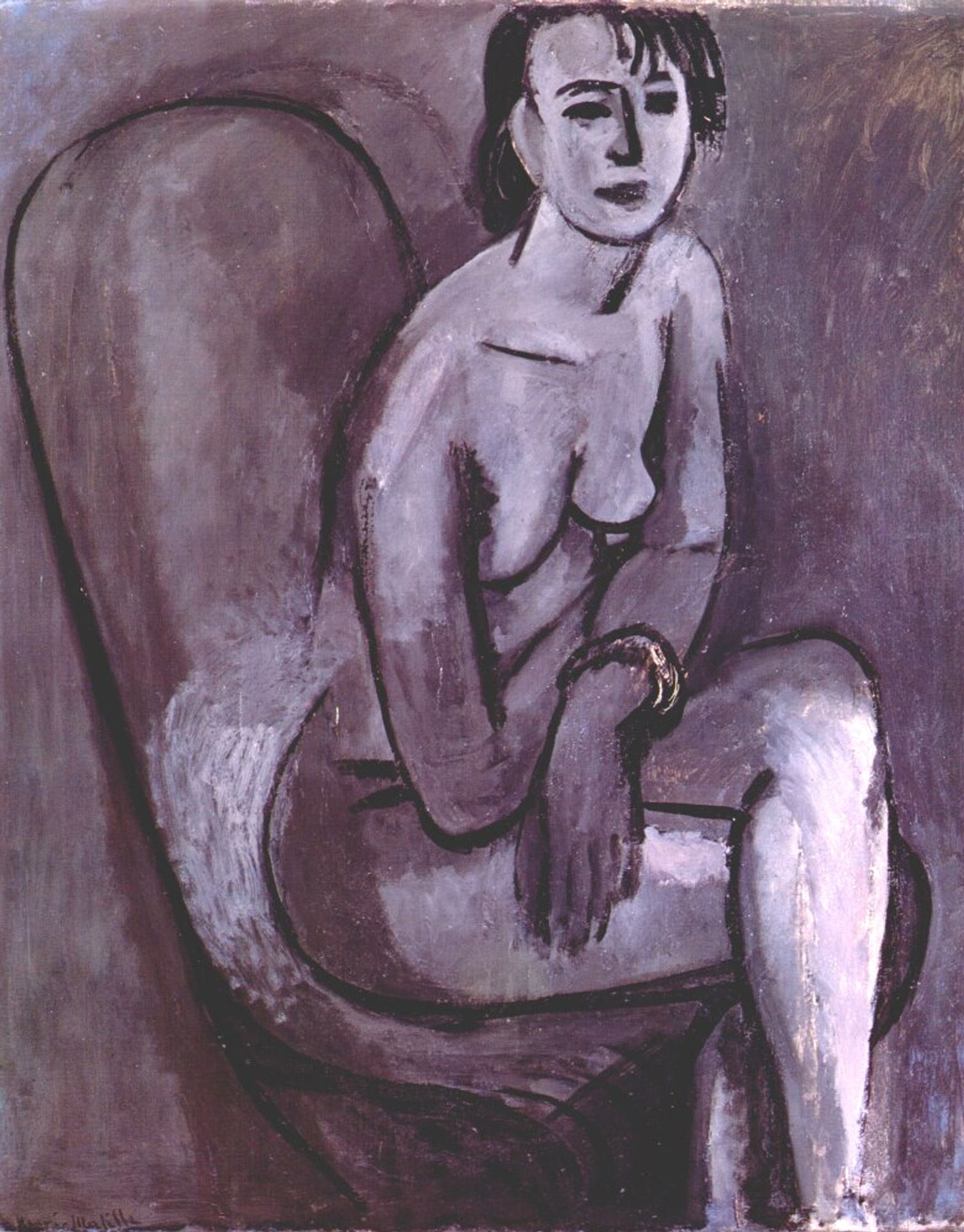 Gray Nude with Bracelet by Henri Matisse