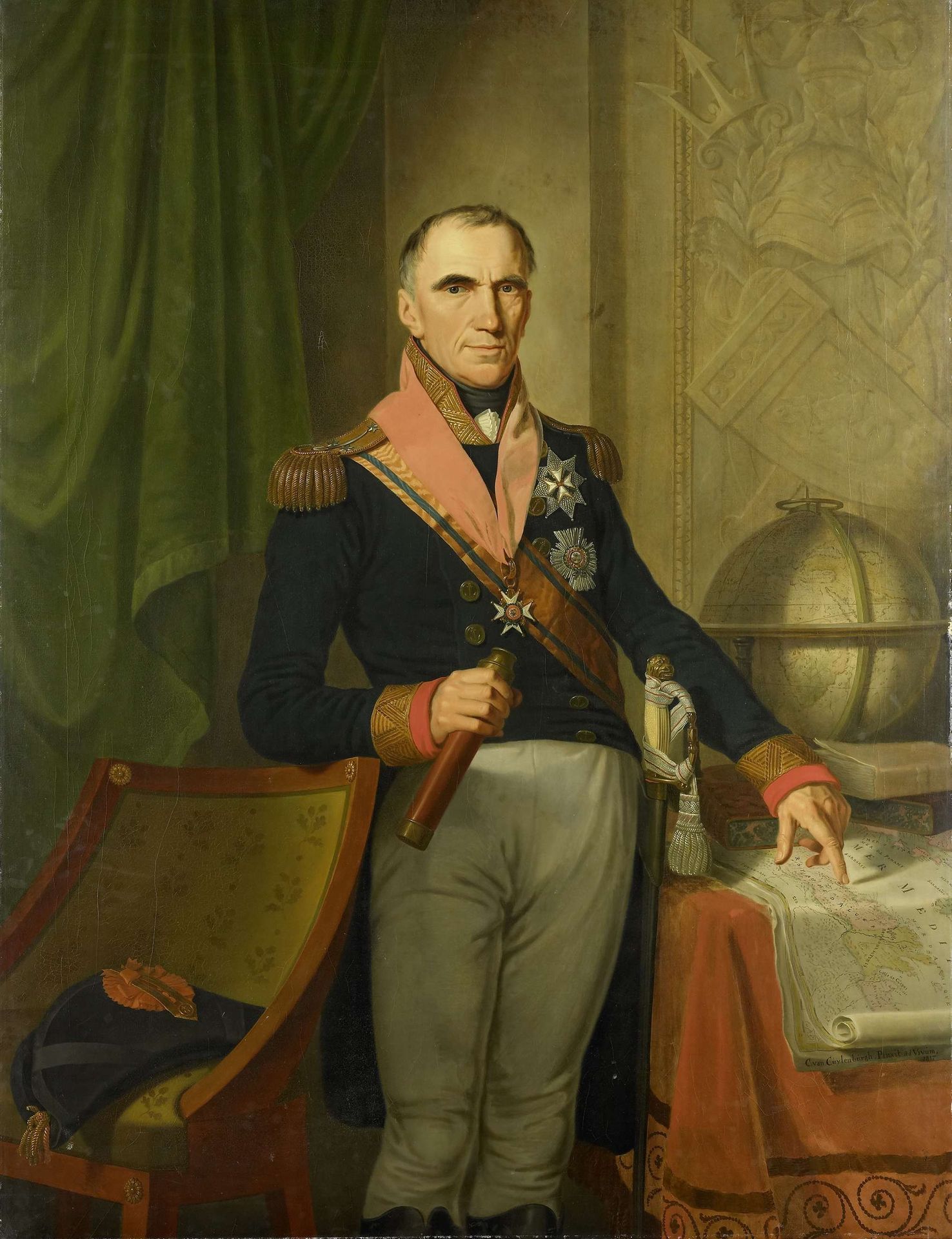 Jonkheer Theodorus Frederik van Capellen (1762-1824), Vice Admiral by Cornelis van (II) Cuylenburgh
