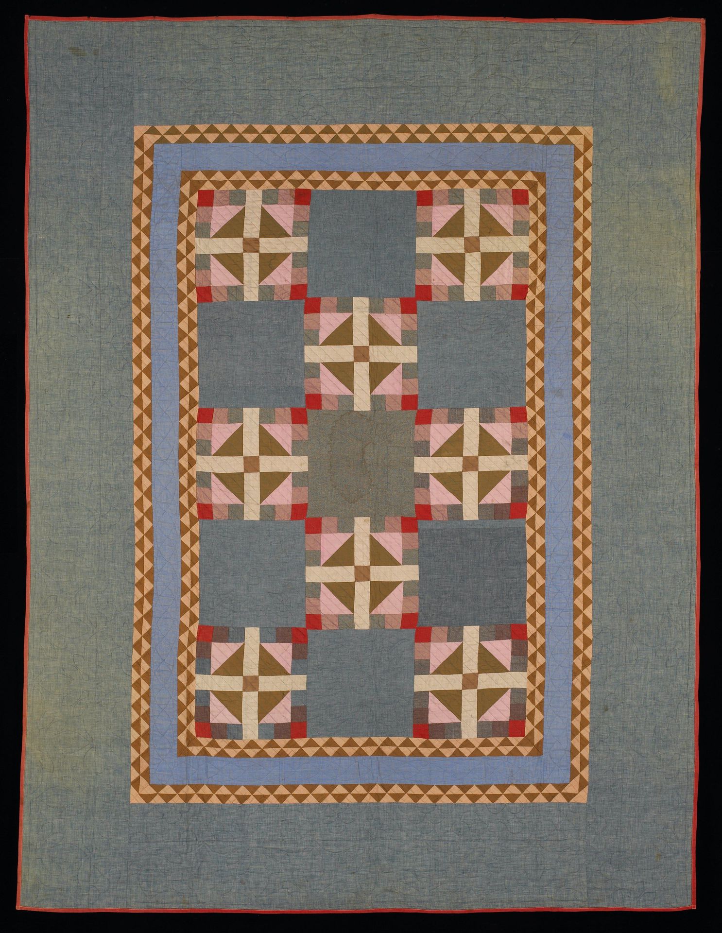 Lincoln's Platform Quilt by Anonymous