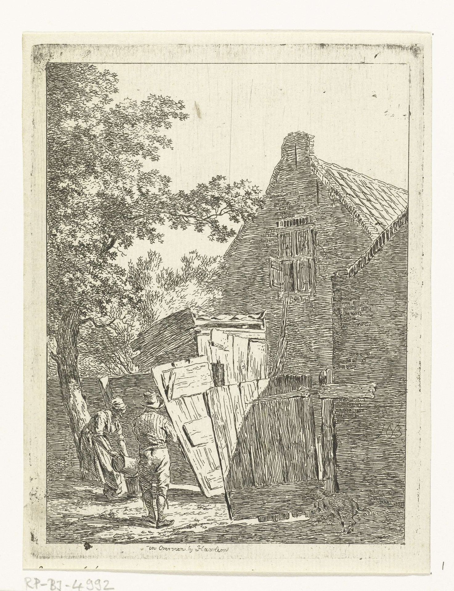 In Overveen bij Haarlem by Hermanus van Brussel