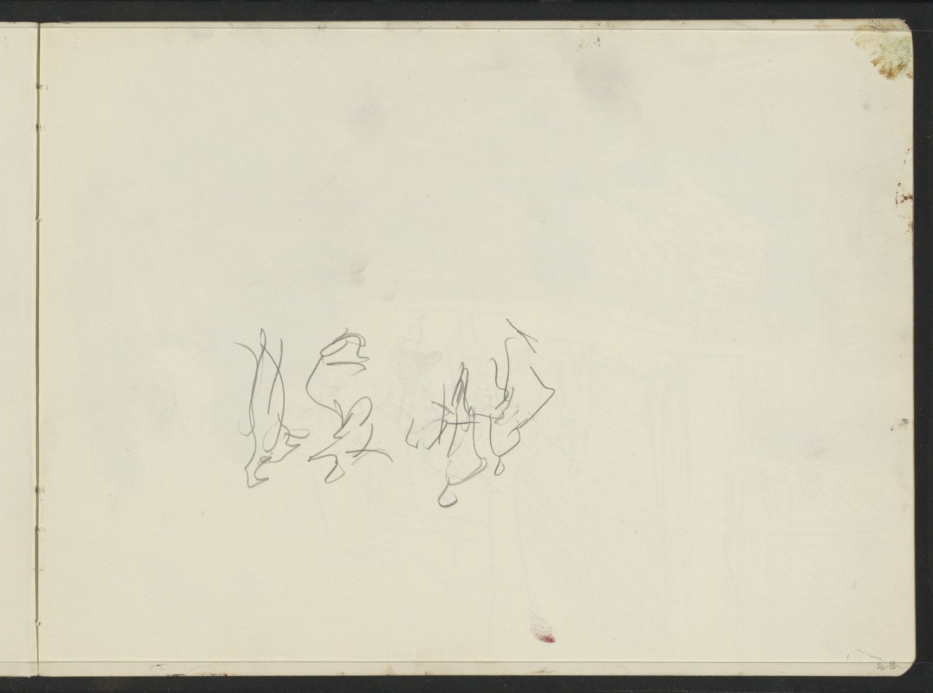 Vier figuurstudies by Isaac Israels