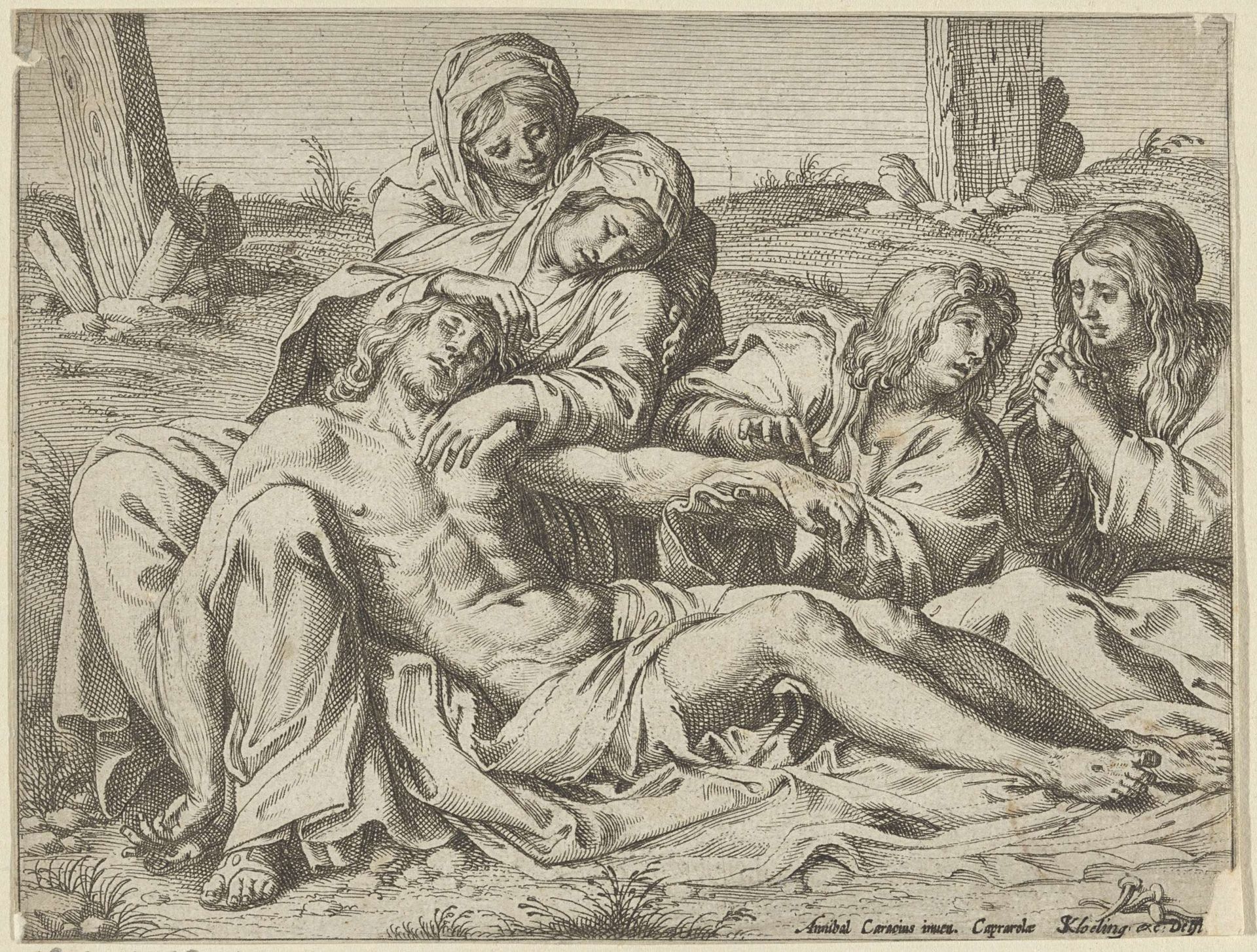 Bewening van Christus by Anonymous