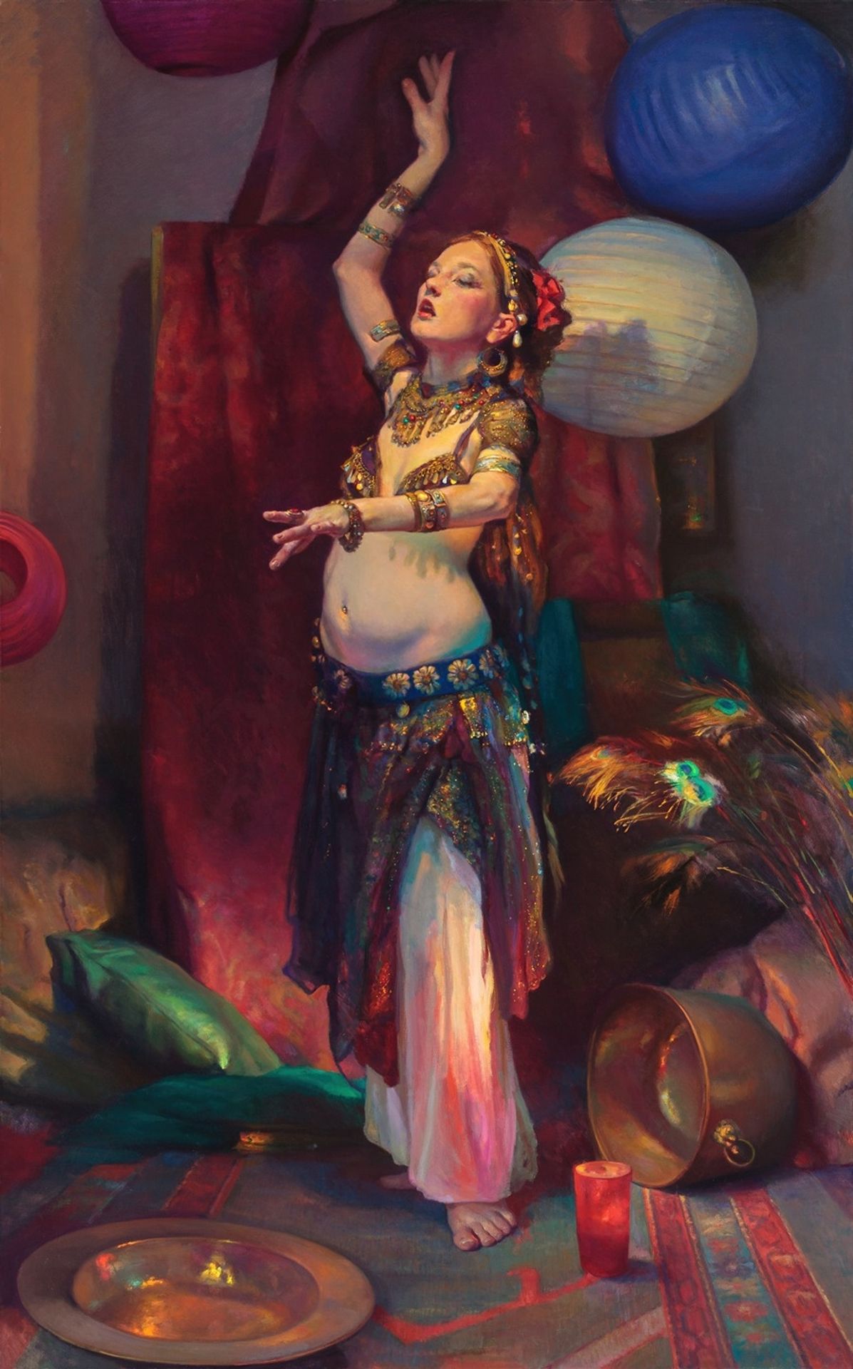 Belly Dancer by Nelson Shanks