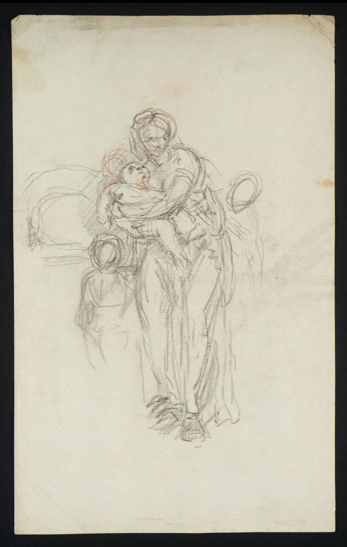 [title not known] Verso: Sketch by  Prince Hoare
