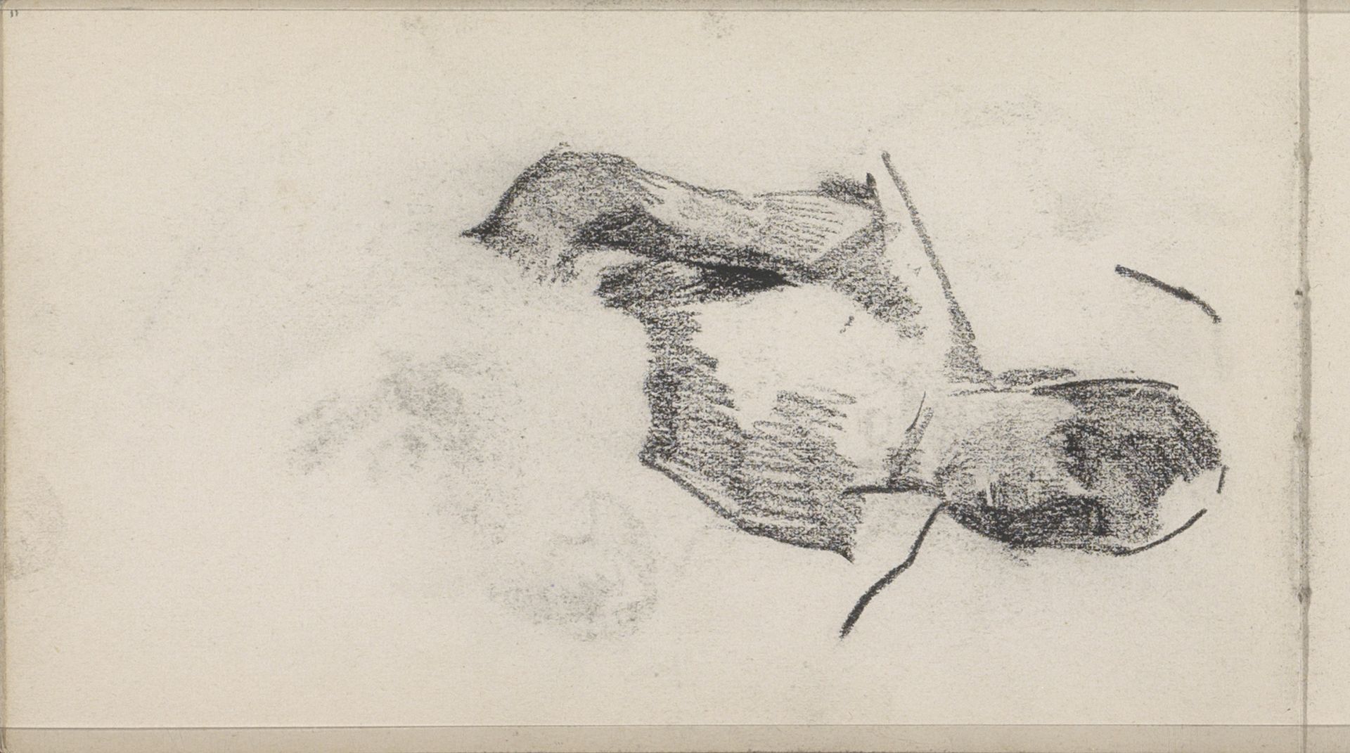 Figuurstudie by George Hendrik Breitner