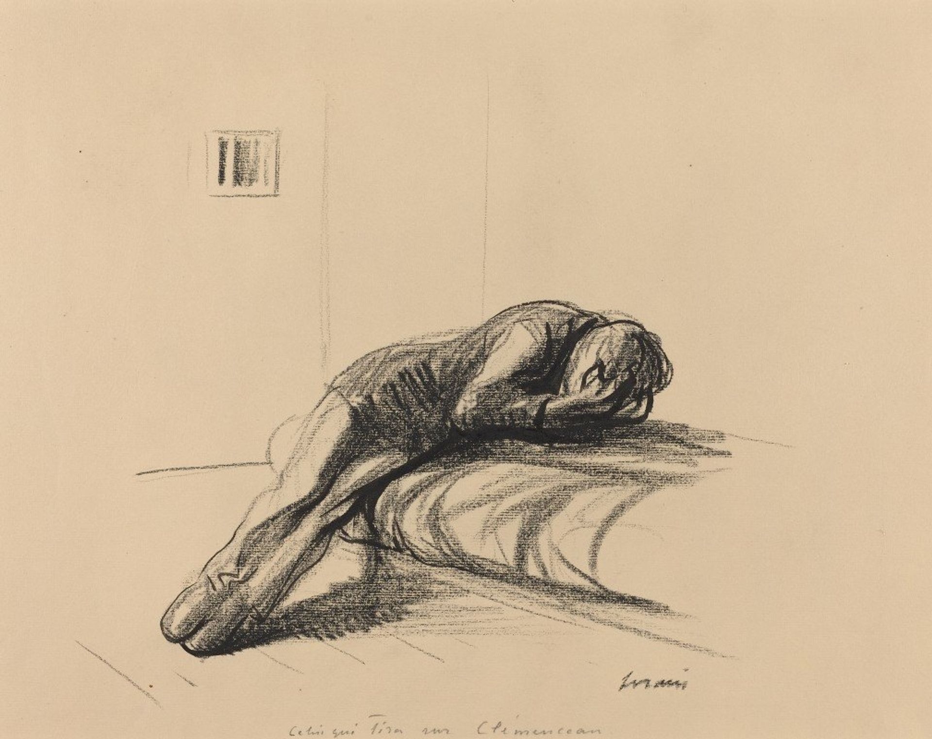 Celui qui tira sur Clemenceau by Jean-Louis Forain