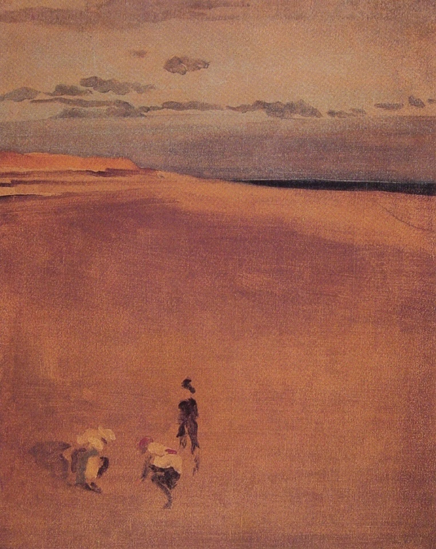 The Beach at Selsey Bill by James Abbott McNeill Whistler