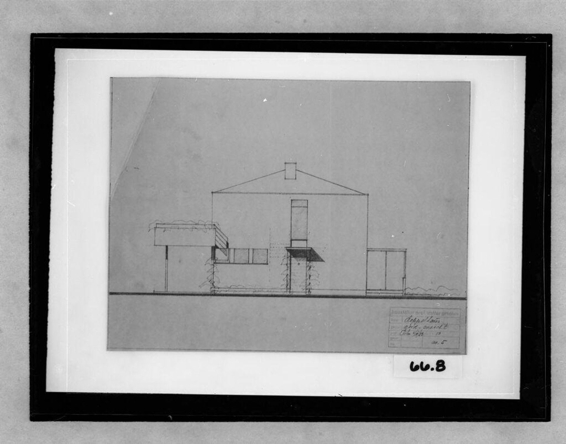 Detached Two-Family Residence, 1932: Duplicate of BRGA.66.7 by Hanns Dustmann