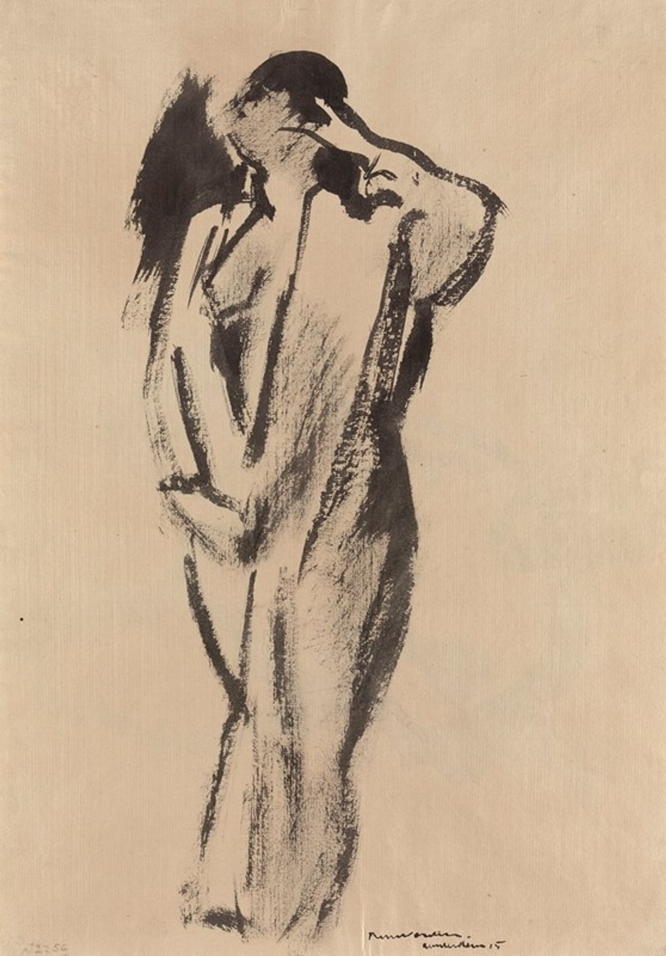 Standing Nude by Rik Wouters