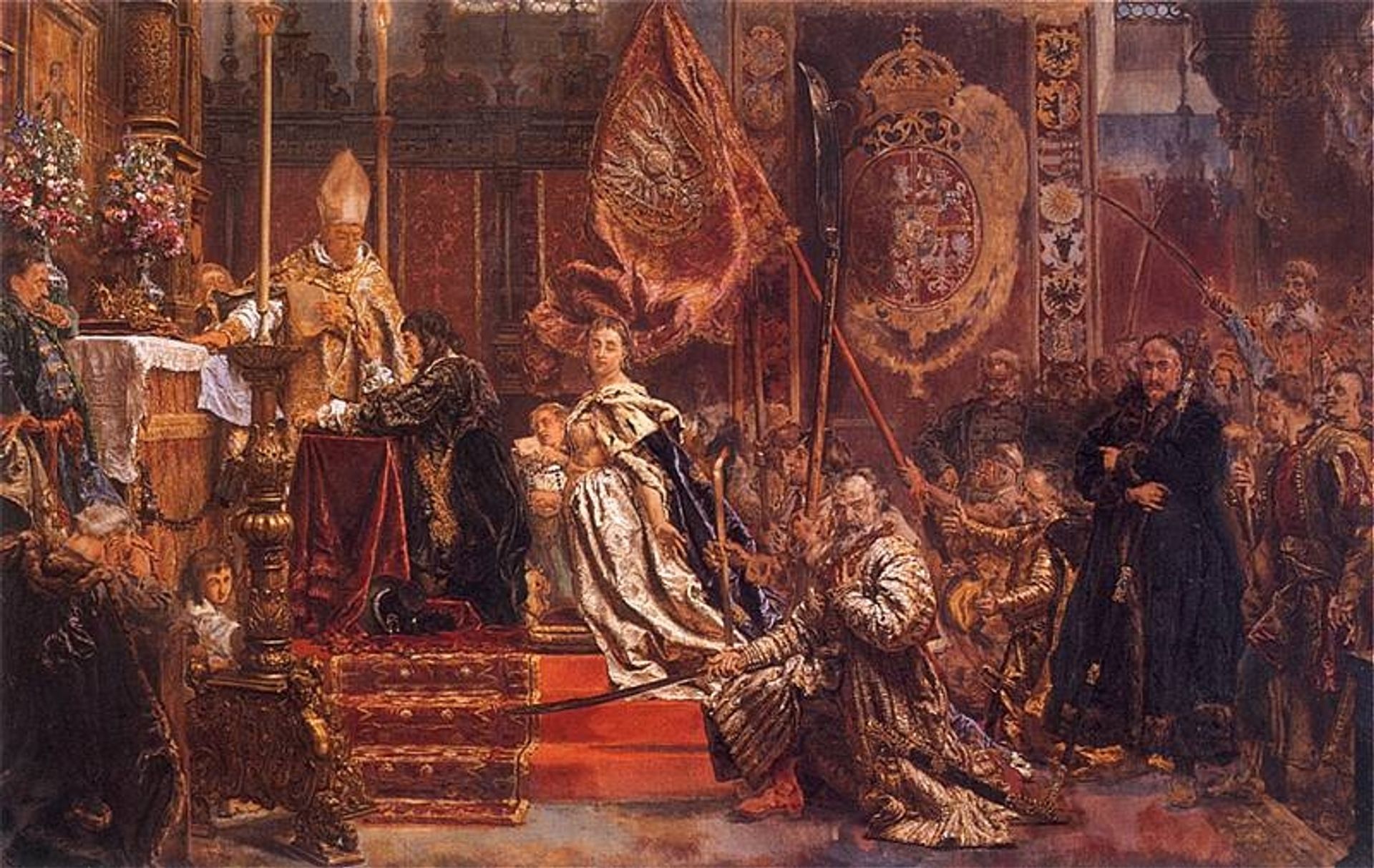 Vows John Kaz by Jan Matejko