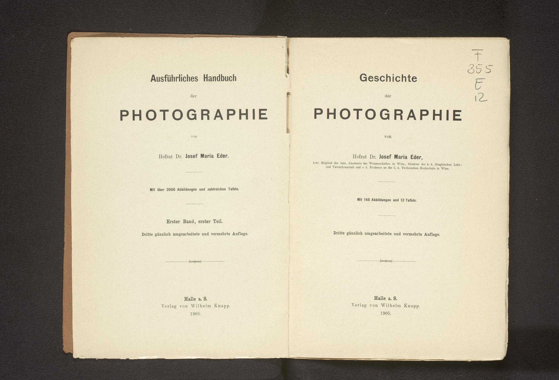 Geschichte der Photographie by Josef Maria Eder