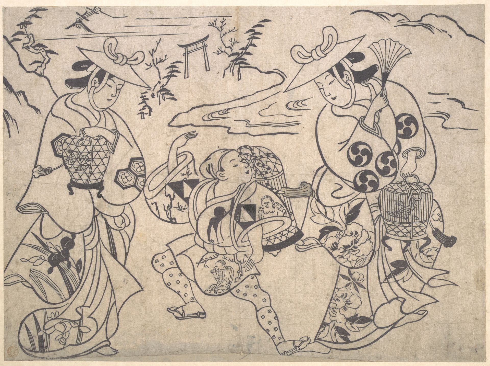 Scene from a Drama by Okumura Masanobu