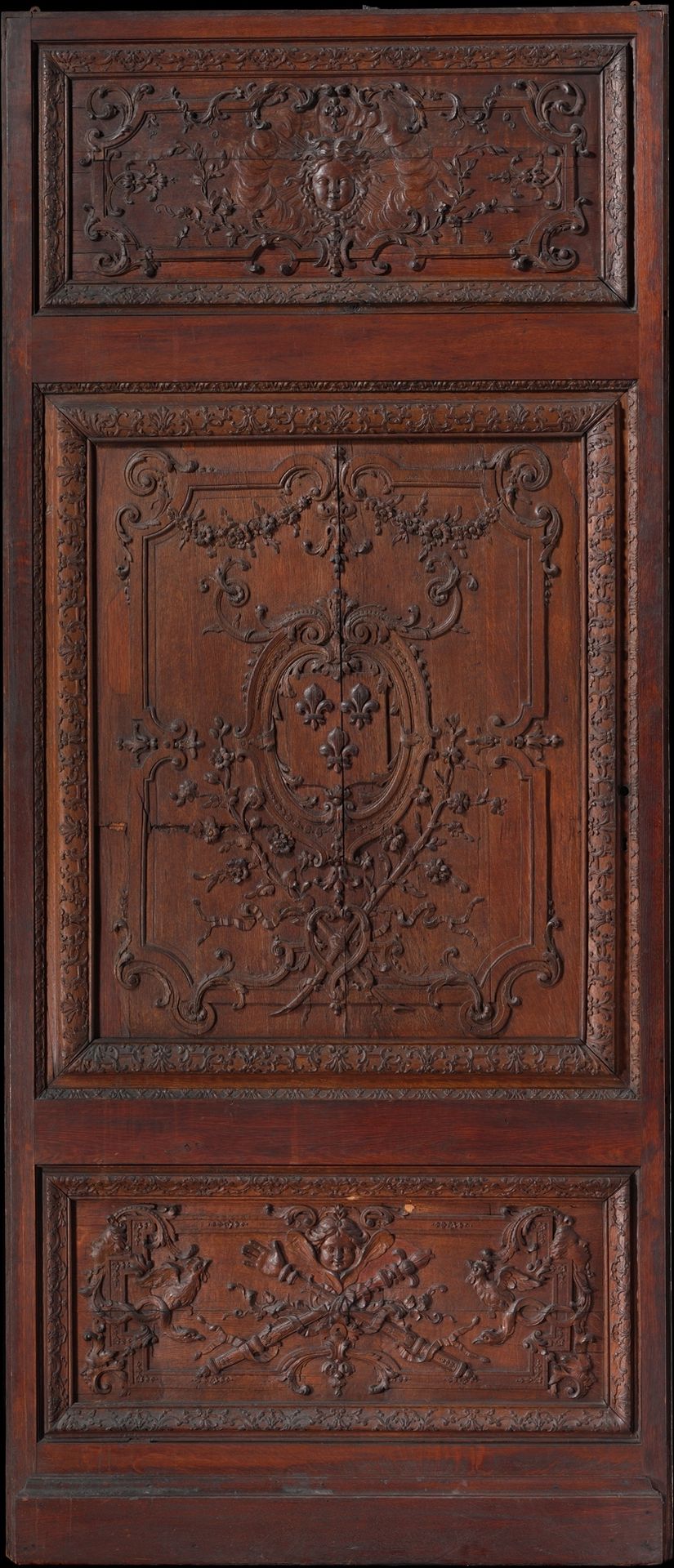 Panels from the shutters formerly in the Chapel Room at Versailles by Robert de Cotte