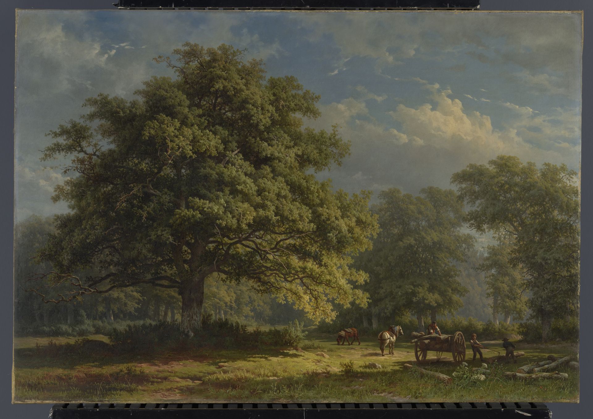 View in the Bentheim Forest by George Andries Roth