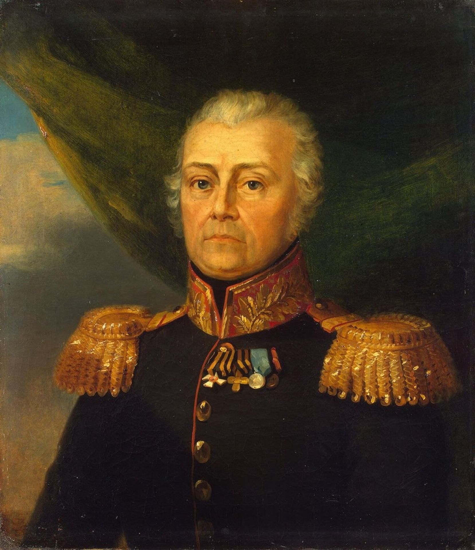 Yermolay Yermolayevich Gamper, Russian General by George Dawe