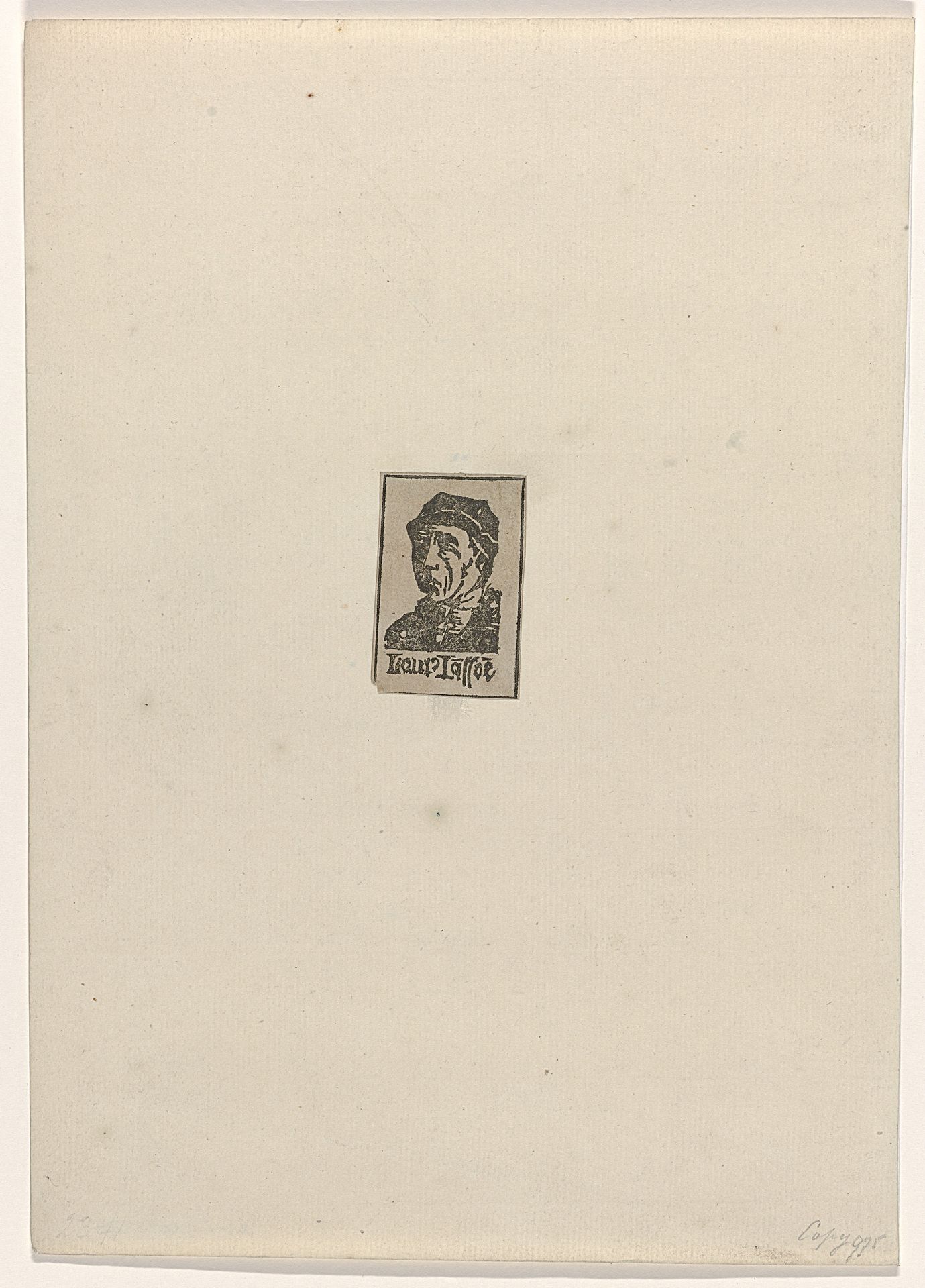 Portret van Laurens Jansz. Coster by Anonymous