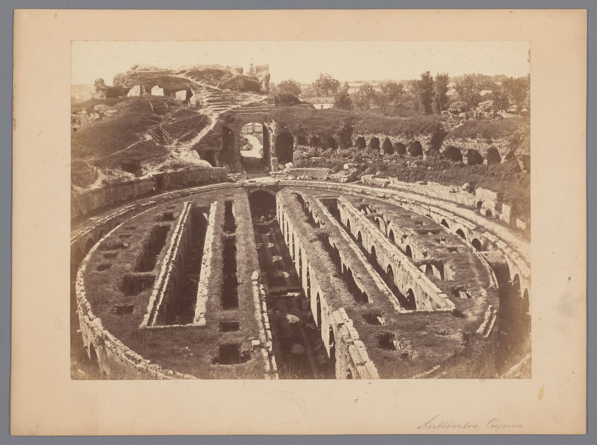 Capua. Amphitheater by Roberto Rive