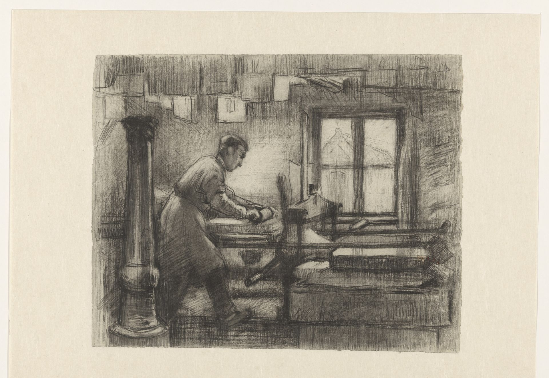 De steendrukker by Anthon Gerhard Alexander van Rappard
