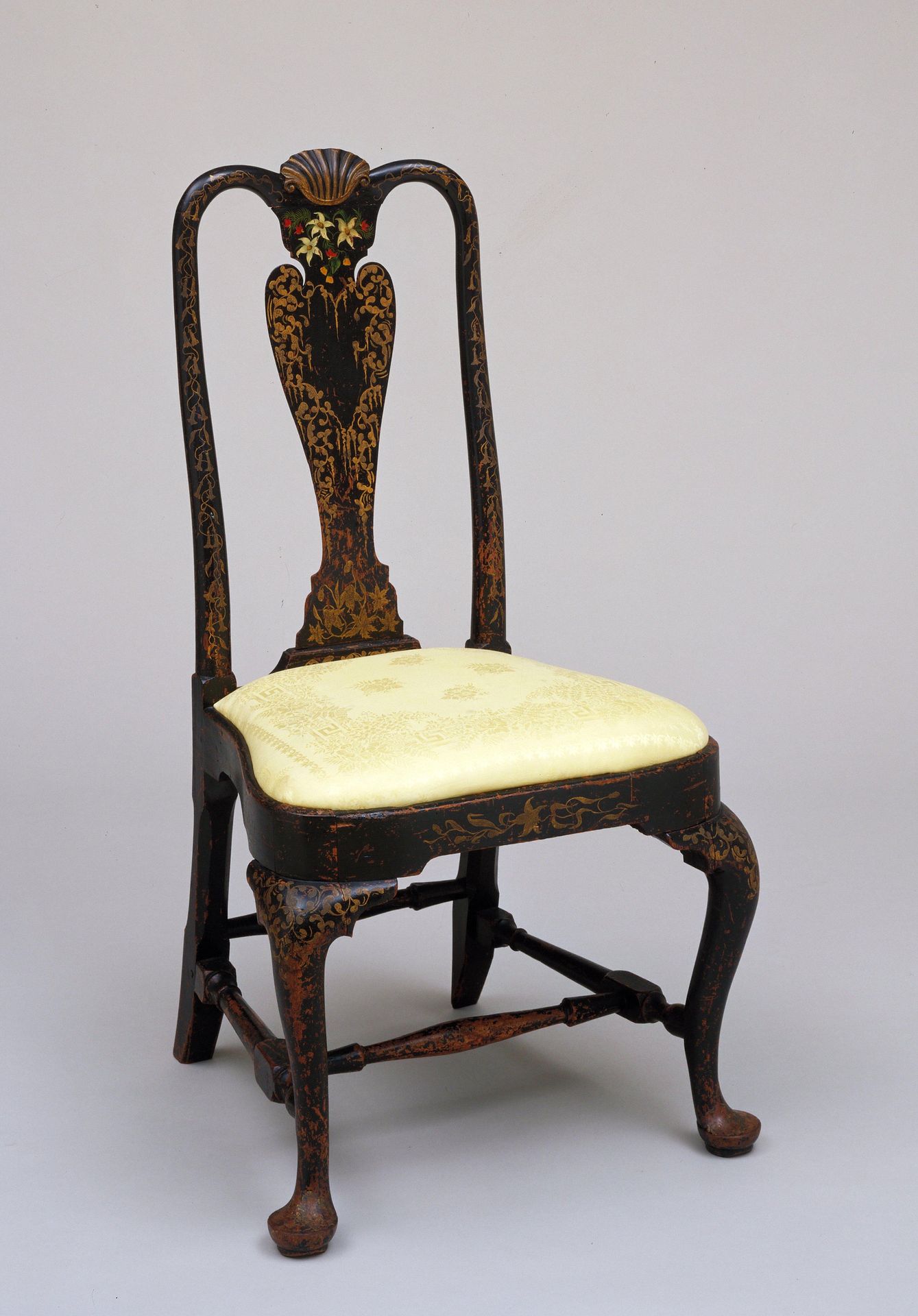 Japanned side chair by Anonymous
